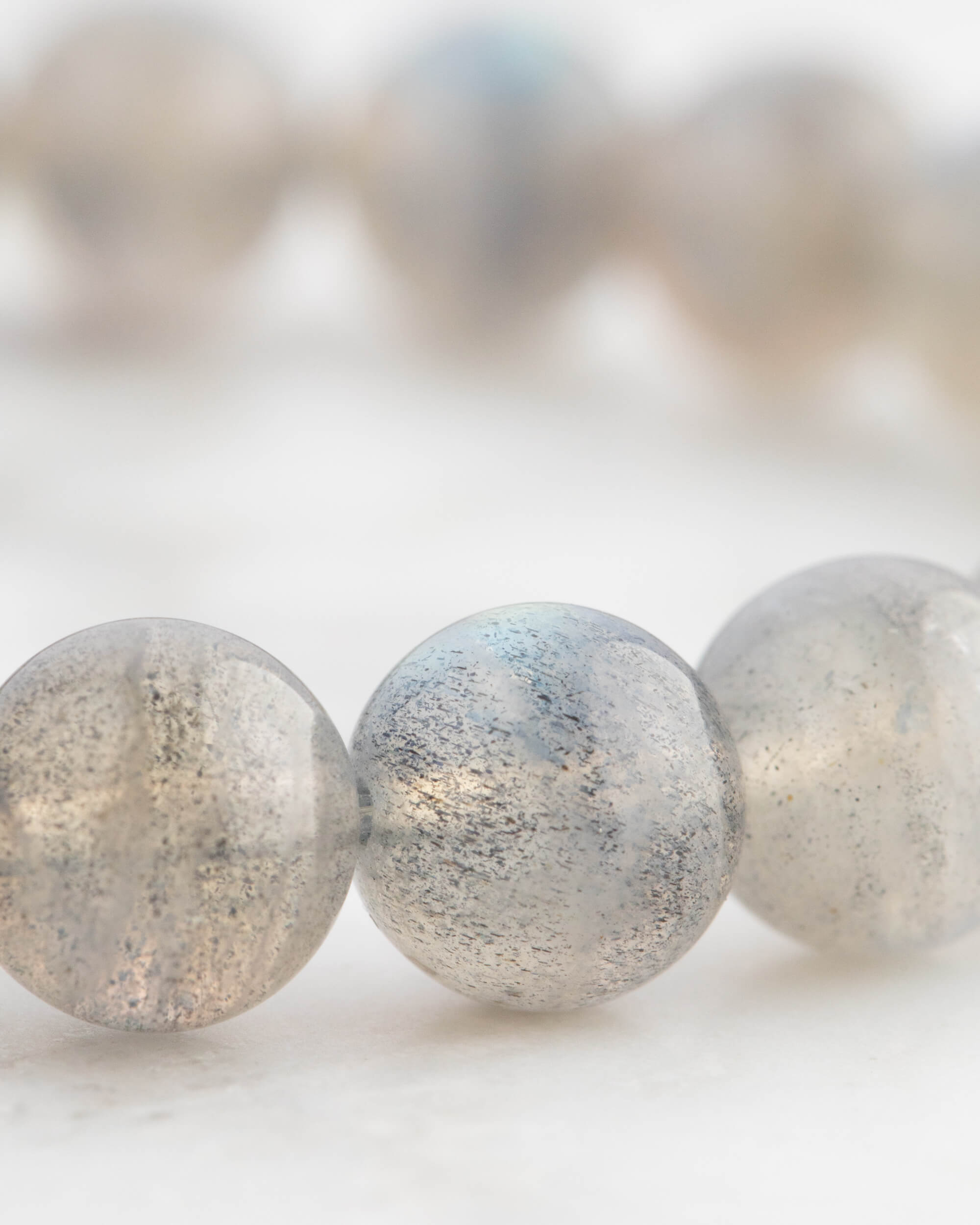 Pulsera de Labradorita 8 mm - Intuición y Visión Profunda