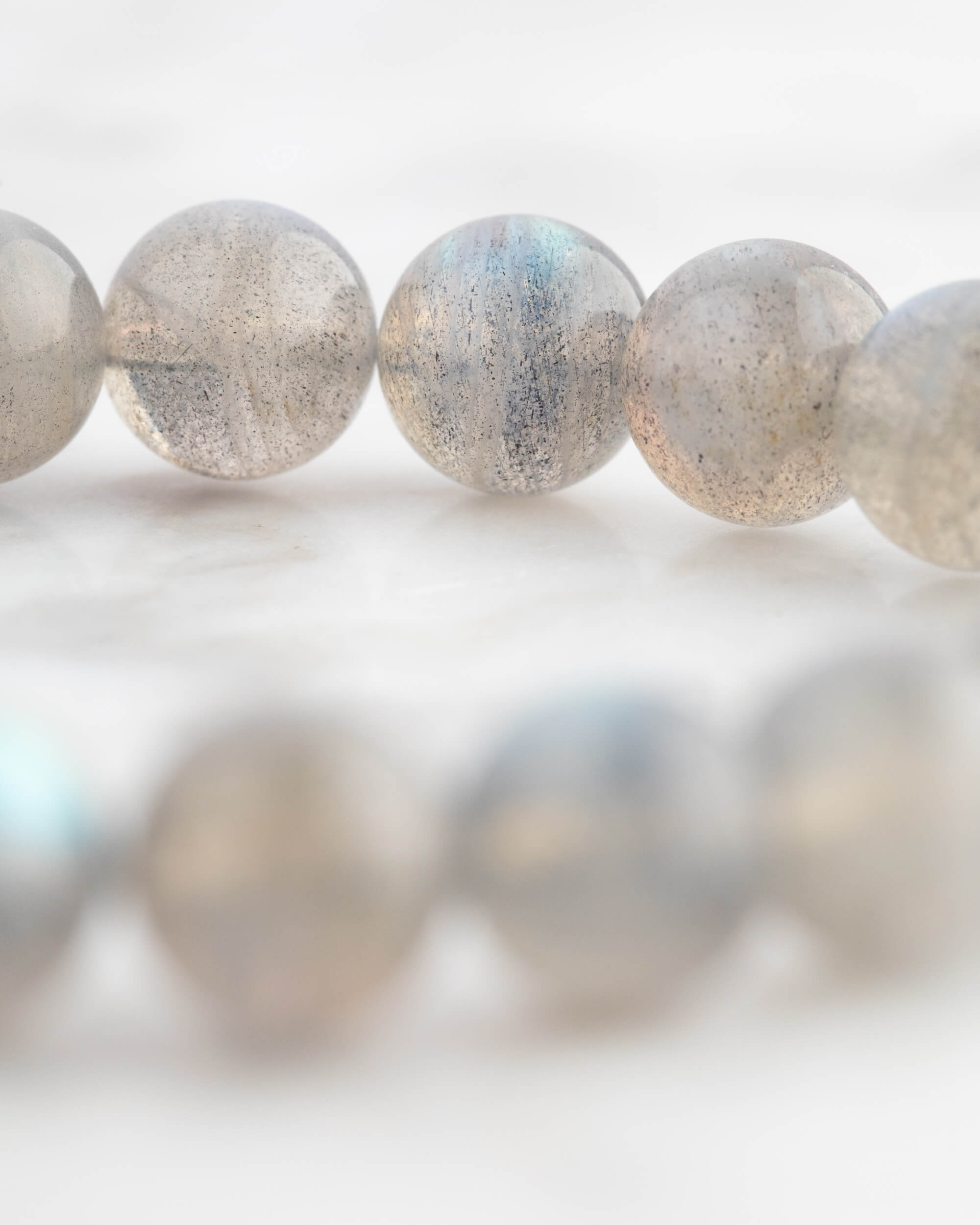 Pulsera de Labradorita 8 mm - Intuición y Visión Profunda