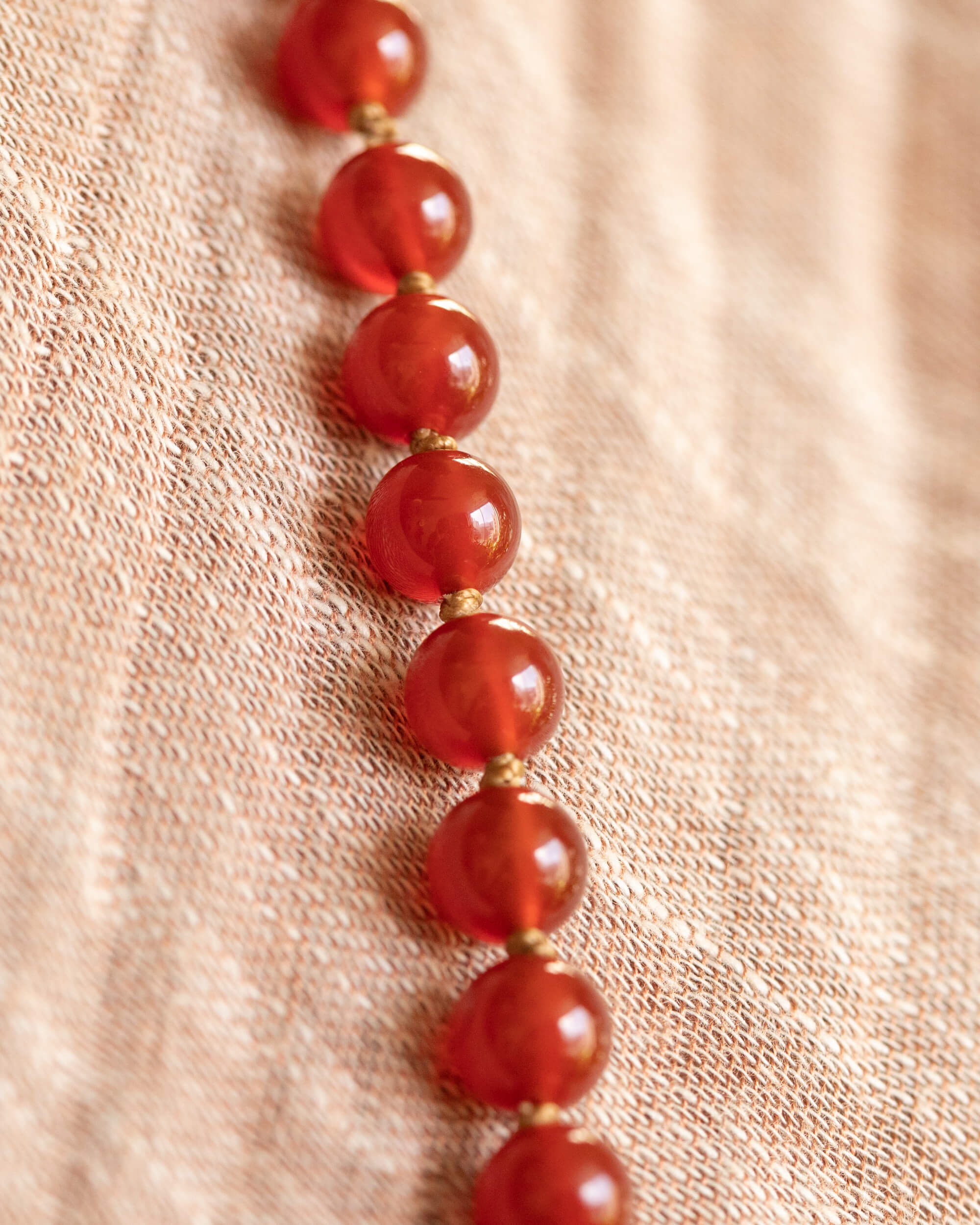 Japa Mala de Cornalina (8 mm)