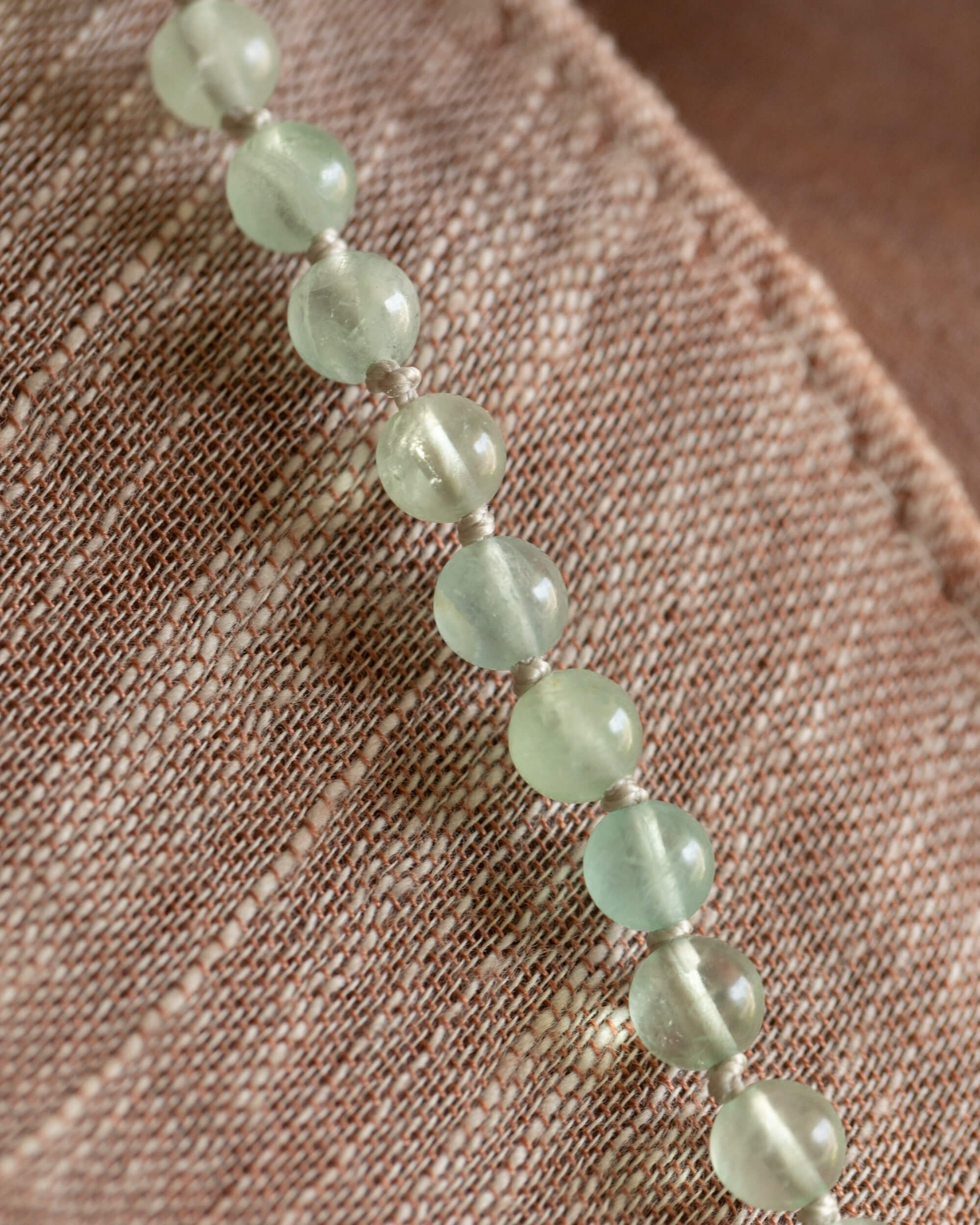 Japa Mala de Fluorita (6 mm)