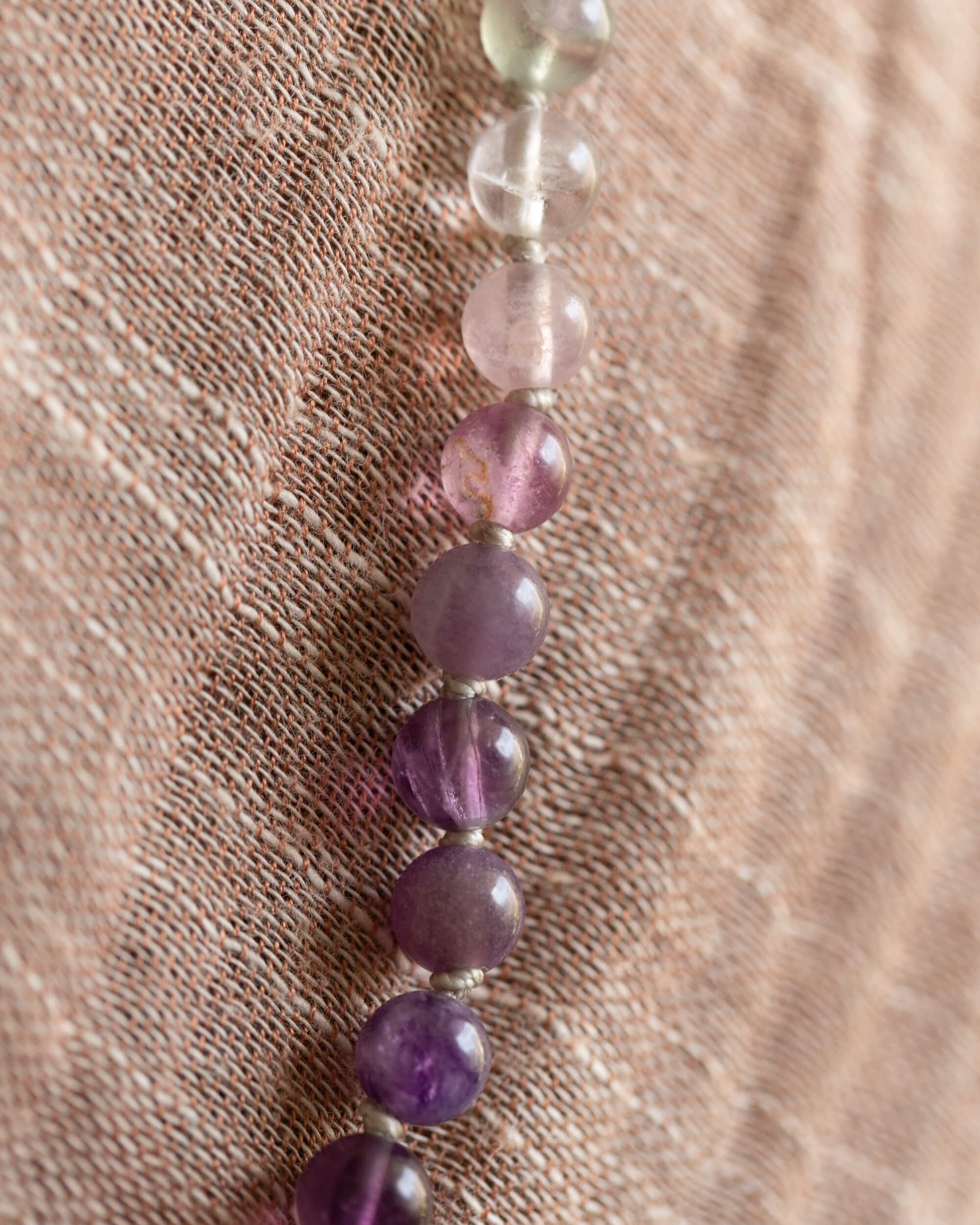 Japa Mala de Fluorita (6 mm)