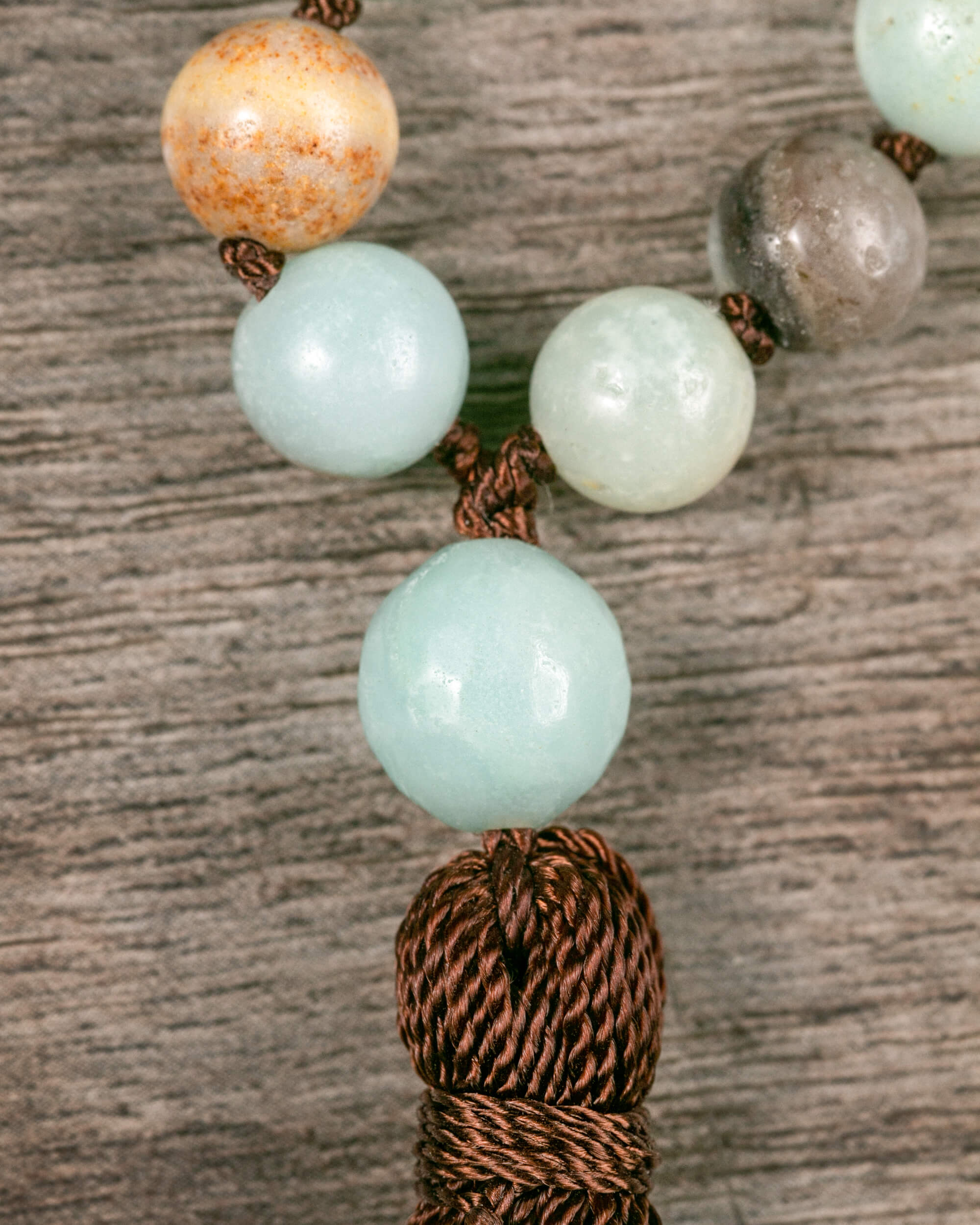 Japa Mala de Amazonita (8 mm)