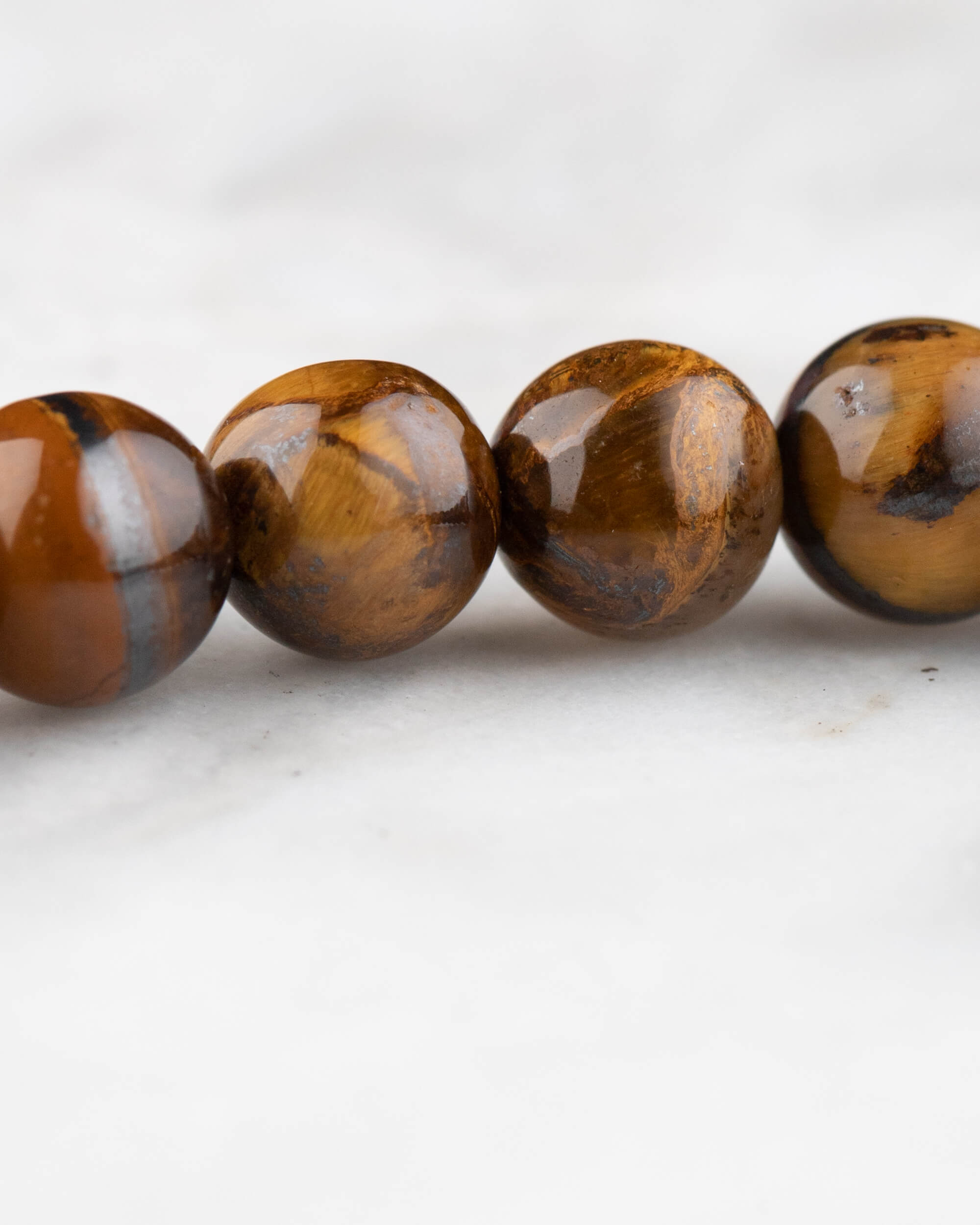 Pulsera de Ojo de Tigre (6 mm)