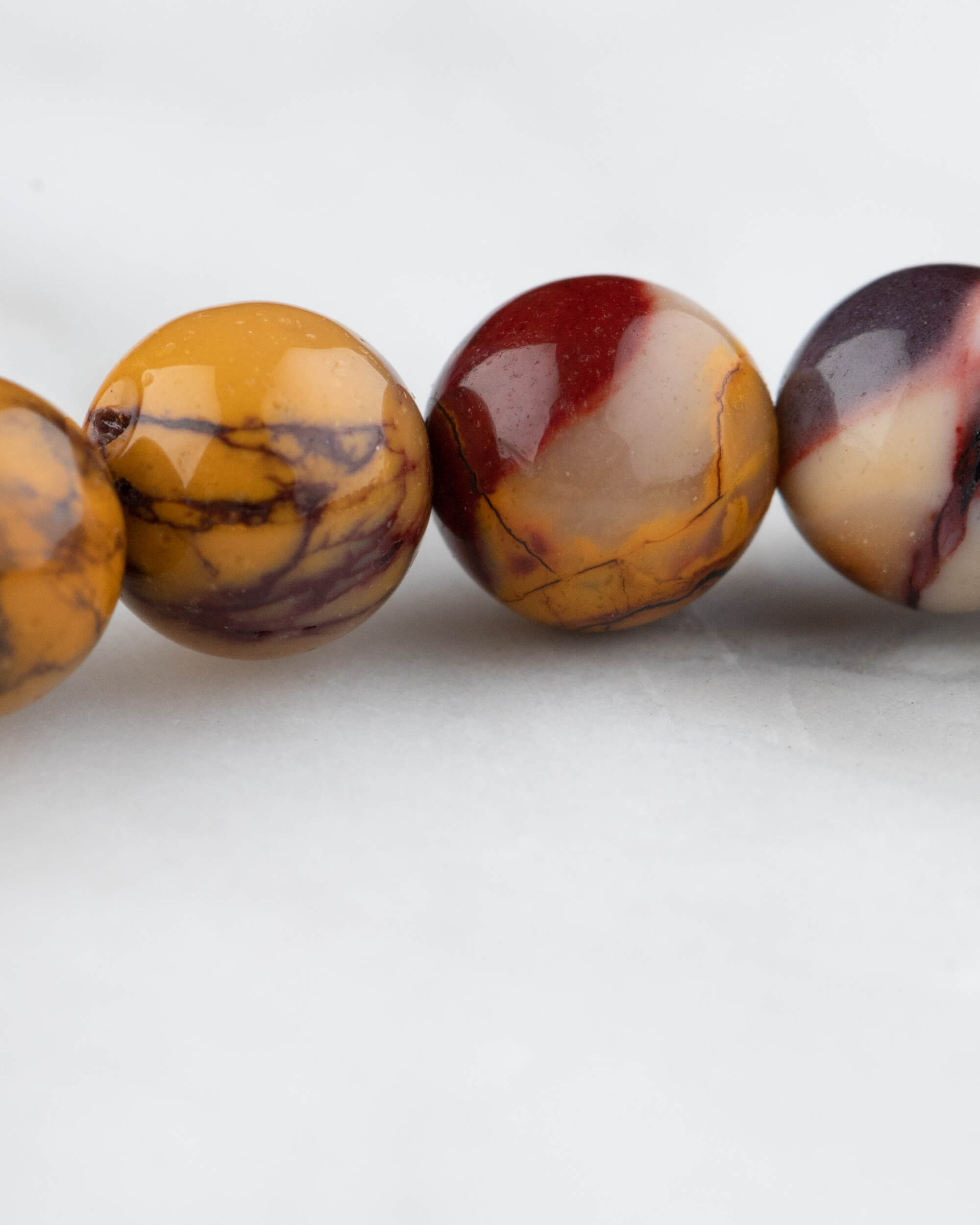 Pulsera de Jaspe Mokaita (6 mm)