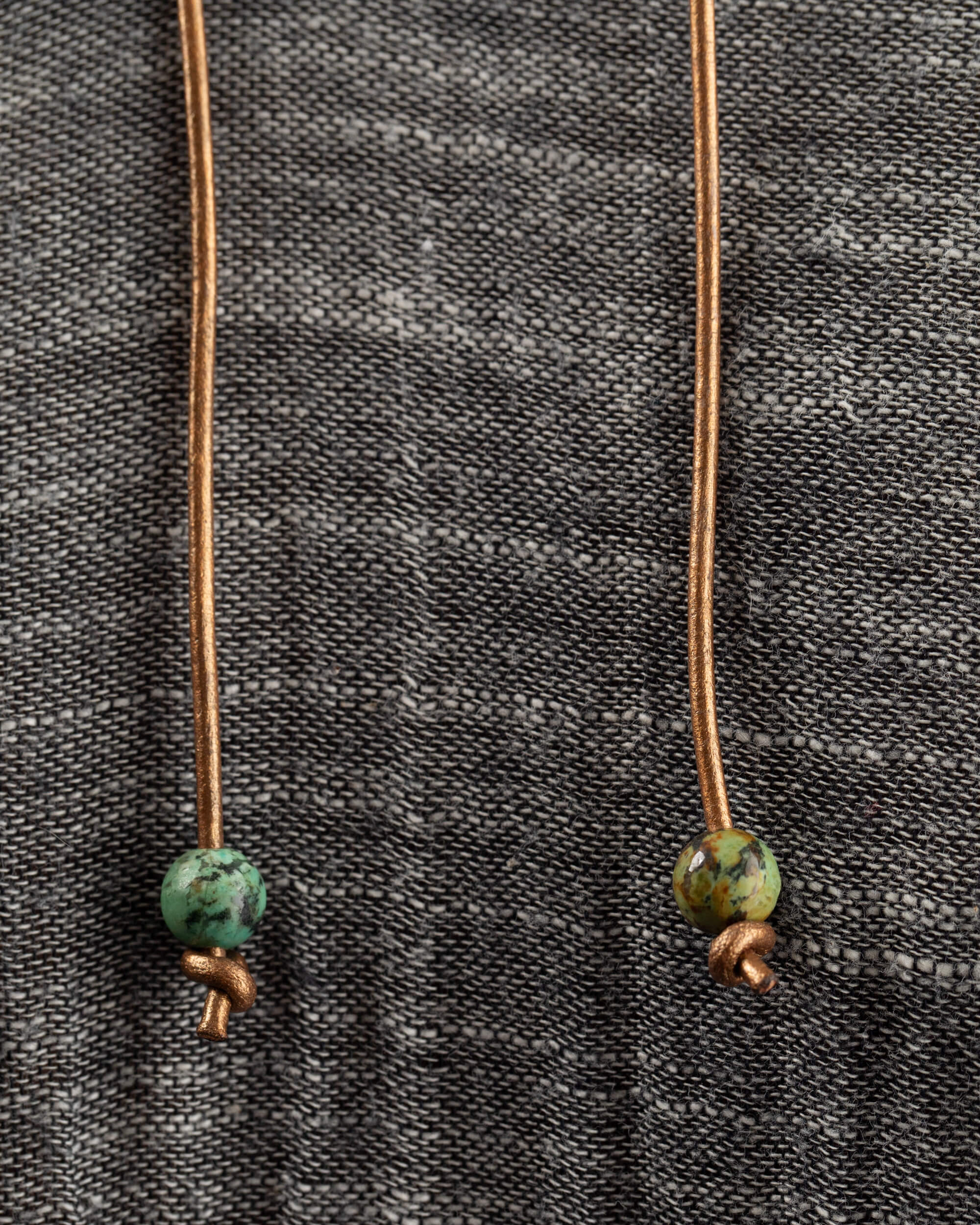 Collar Pleiades Ajustable - Voz Sanadora y Verdad (Crisoprasa y Turquesa)