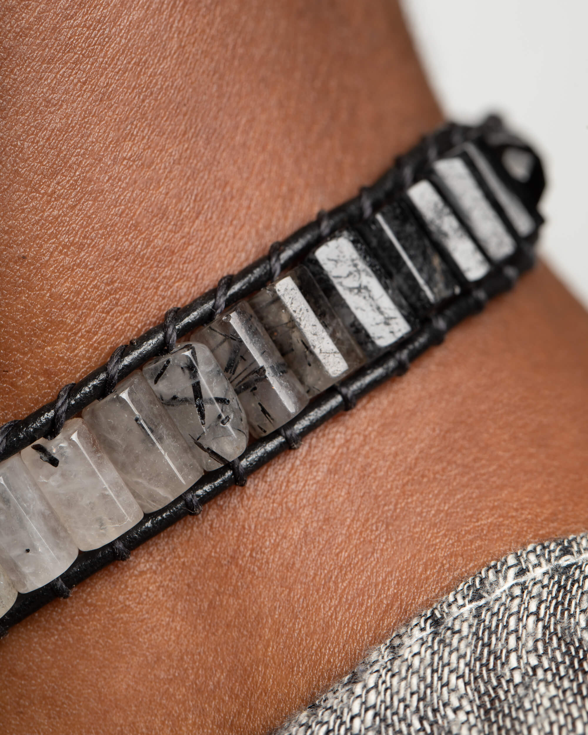 Collar Orionis Ajustable - Dirección Protegida y Enfoque (Citrino y Turmalina)