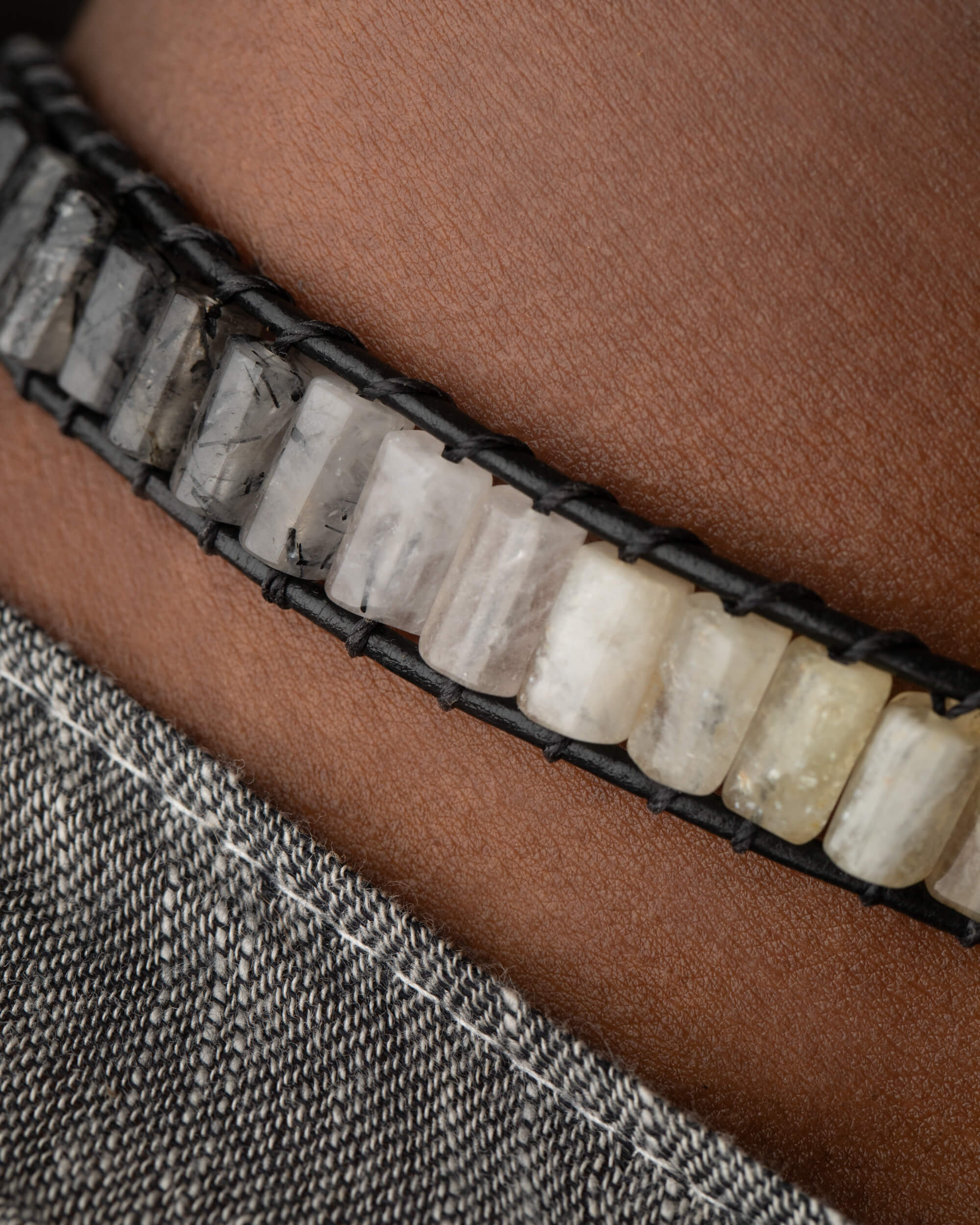 Collar Orionis Ajustable - Dirección Protegida y Enfoque (Citrino y Turmalina)