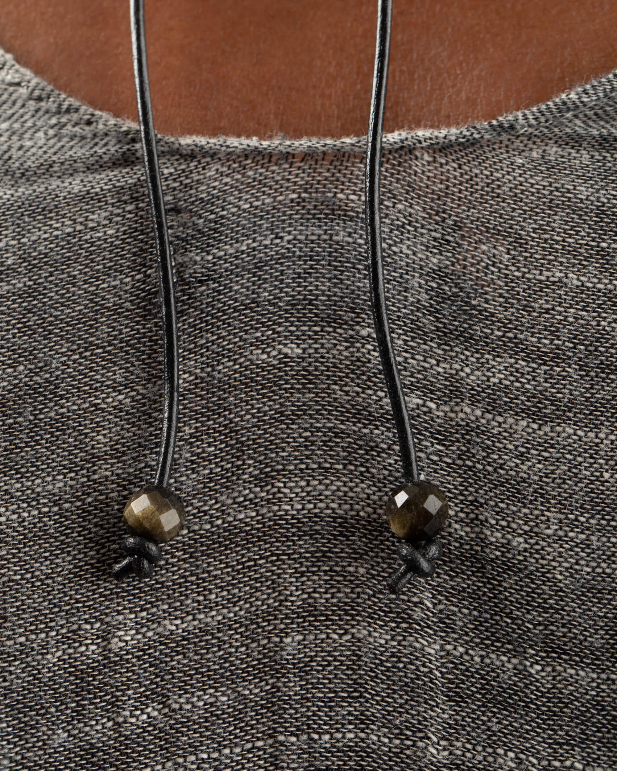 Collar Solárium Ajustable - Liderazgo Consciente y Visión (Piedra Sol)