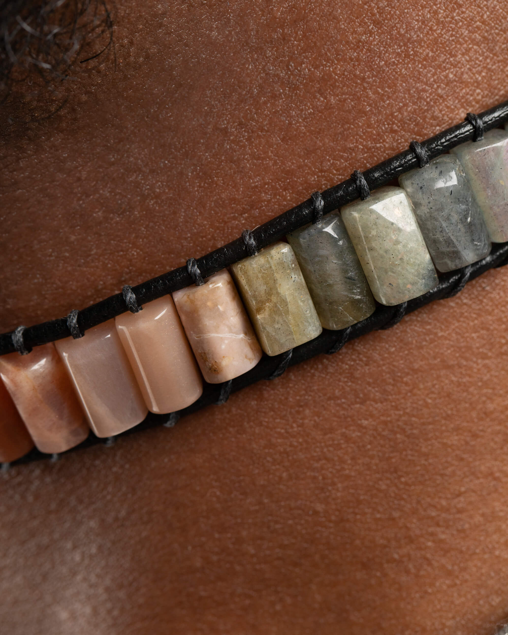 Collar Solárium Ajustable - Liderazgo Consciente y Visión (Piedra Sol)