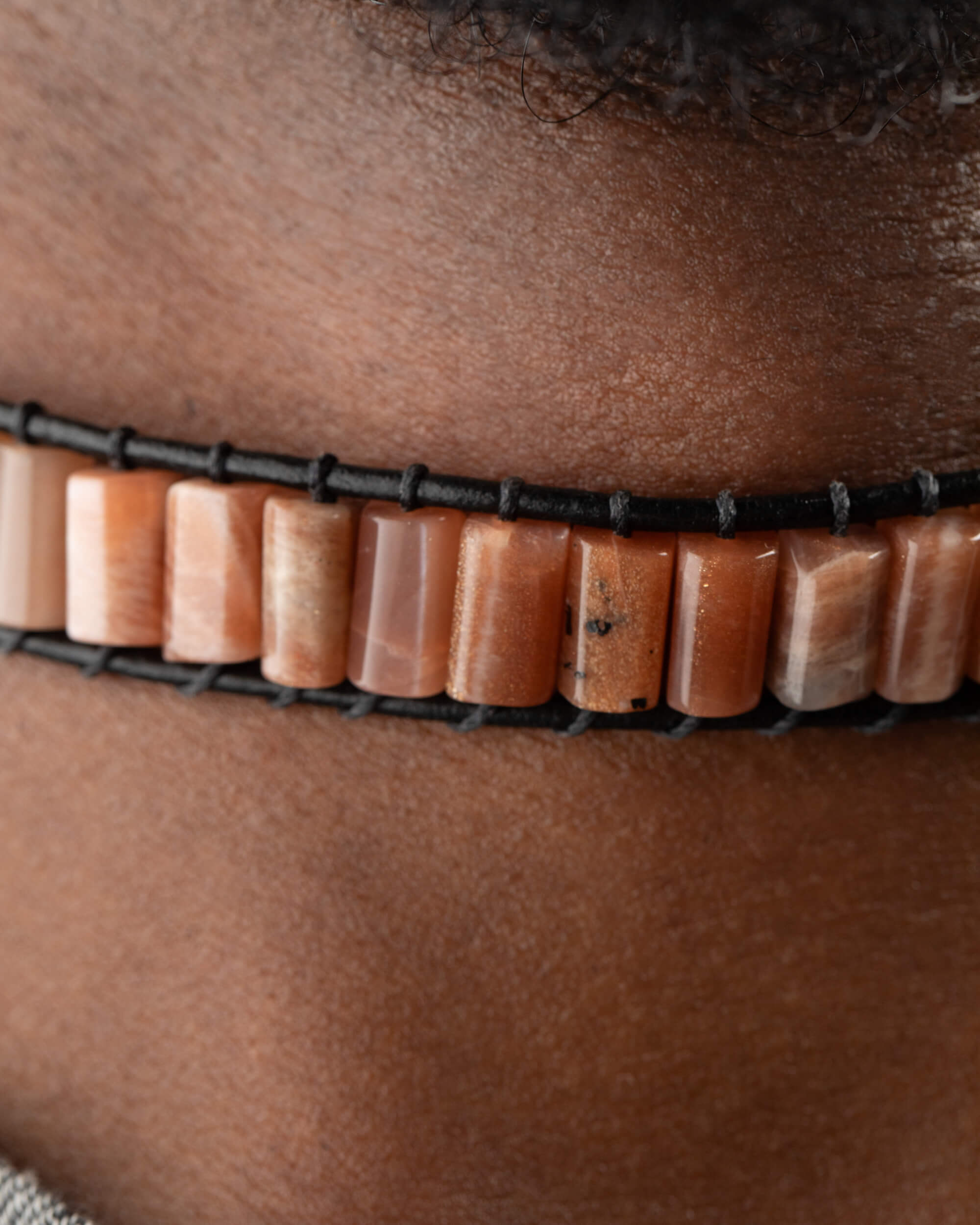 Collar Solárium Ajustable - Liderazgo Consciente y Visión (Piedra Sol)