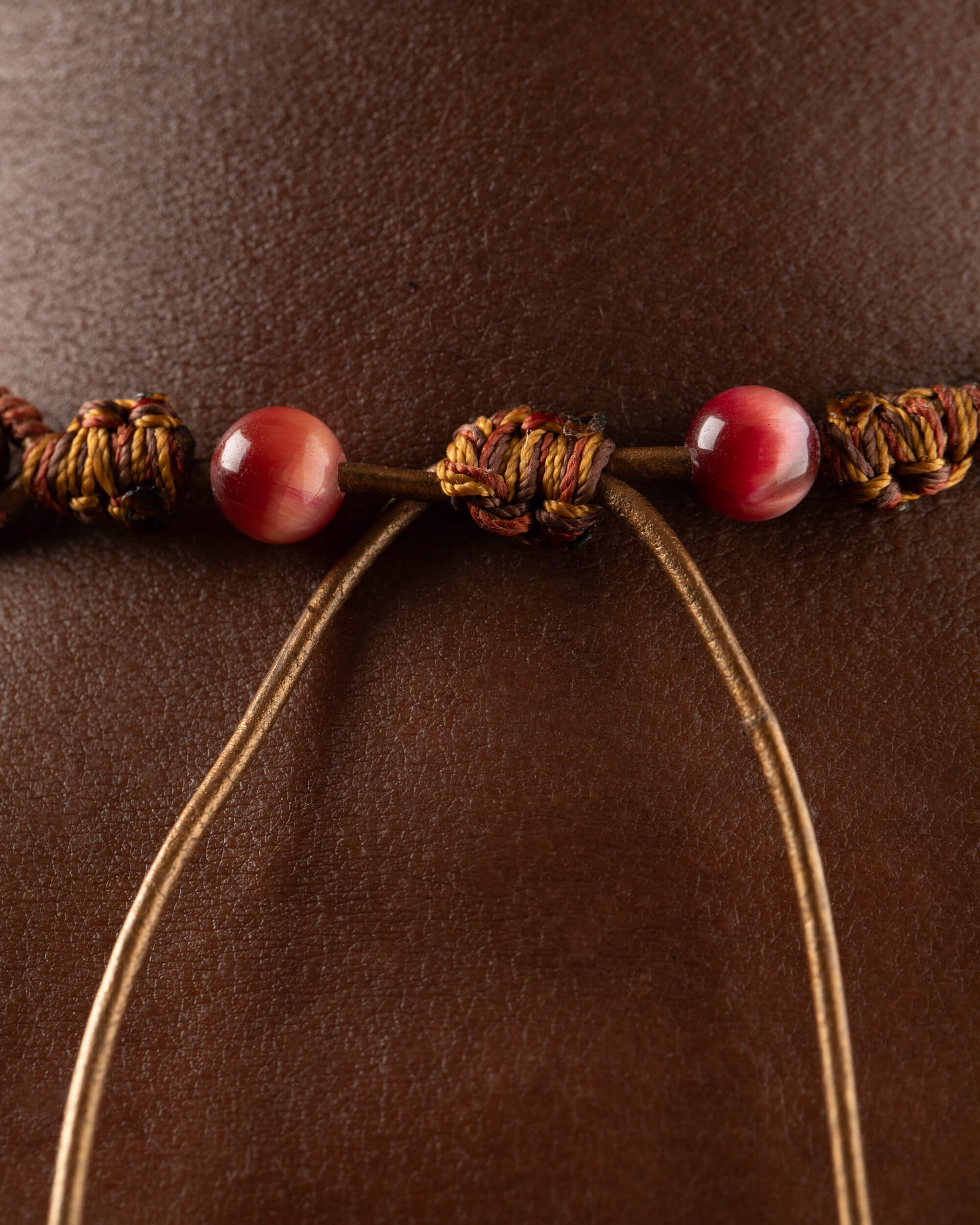 Collar Helios Ajustable - Fuego Gozoso y Vitalidad (Cornalina y Piedra Sol)