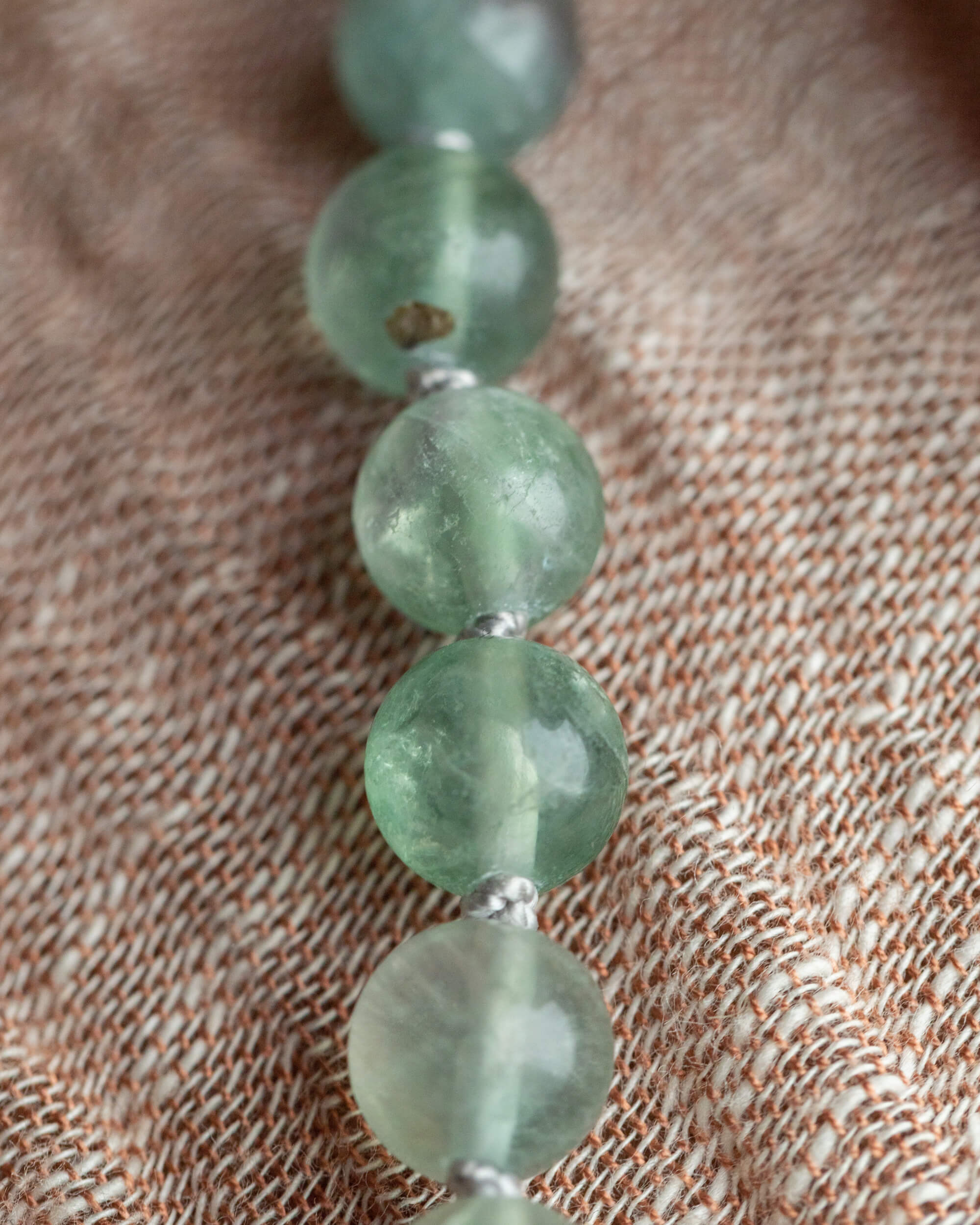 Japa Mala de Fluorita (8 mm)