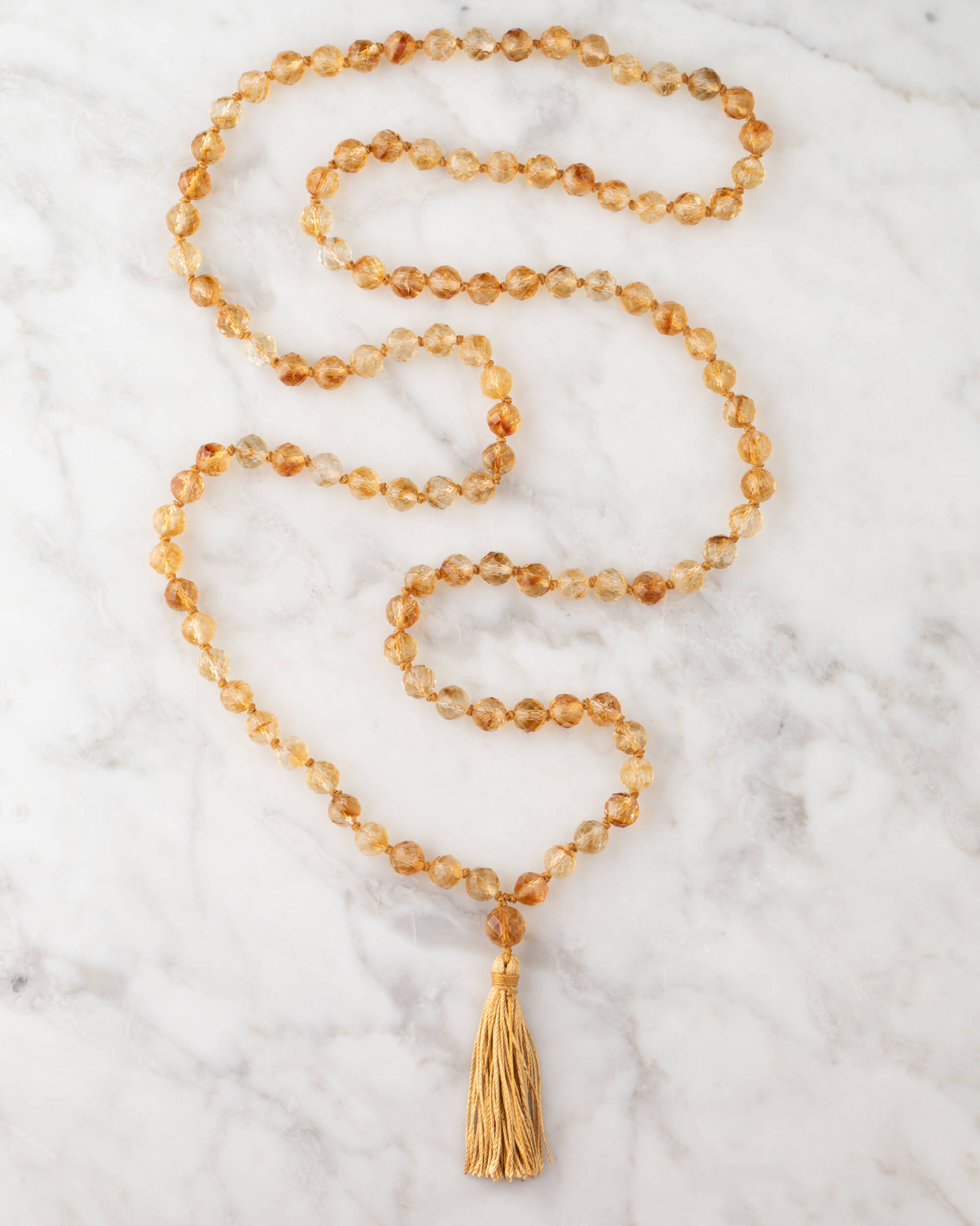 Japa Mala de Citrino (8 mm)