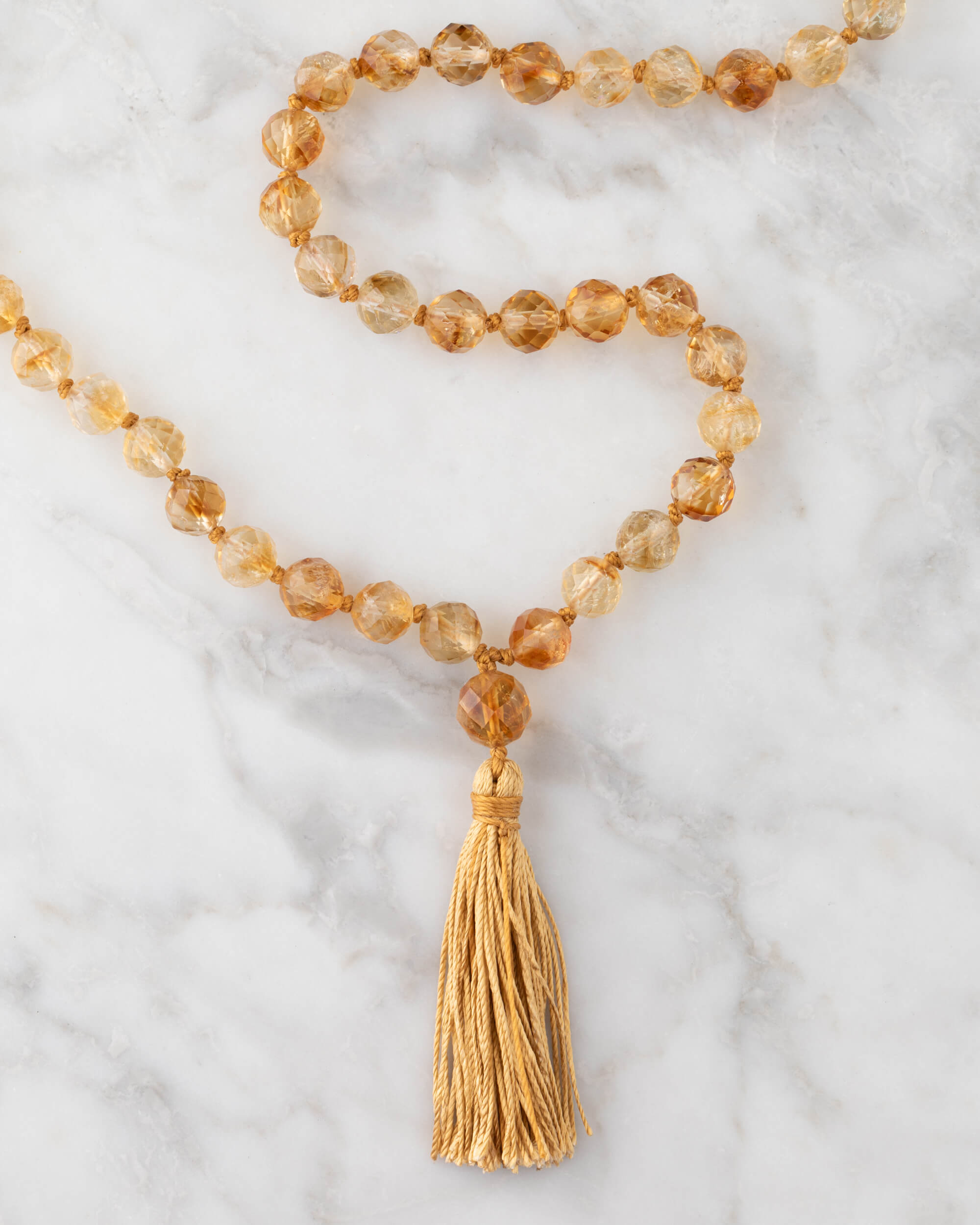 Japa Mala de Citrino (8 mm)