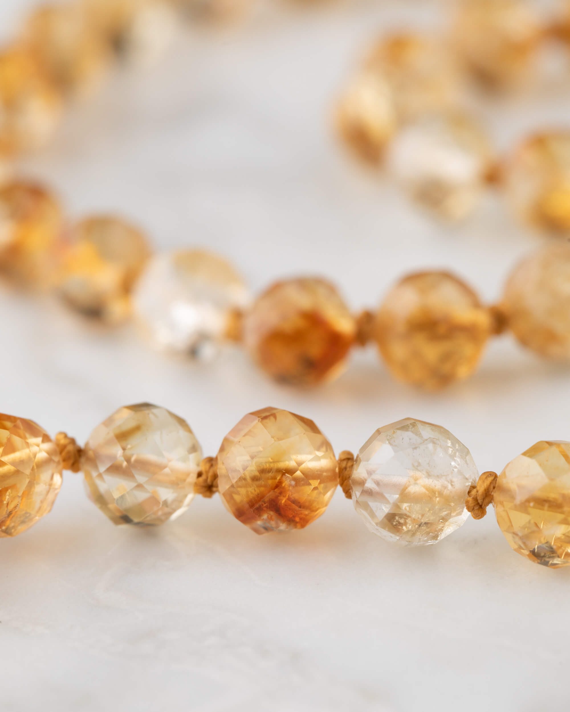 Japa Mala de Citrino (8 mm)