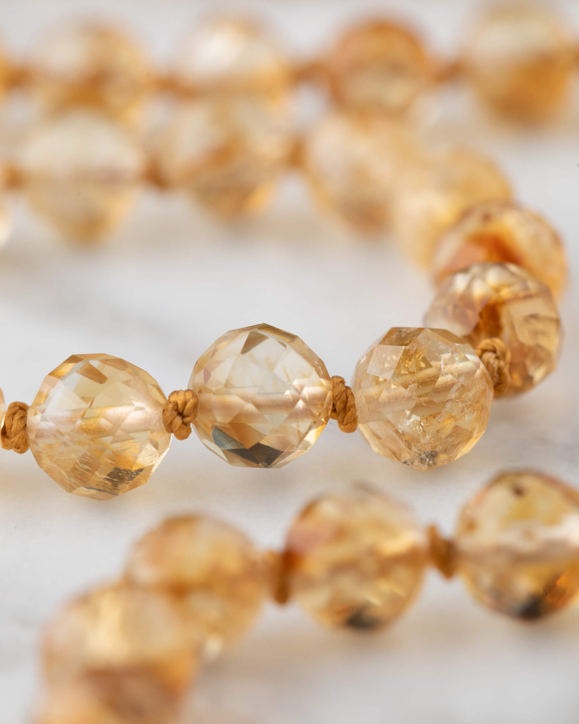 Japa Mala de Citrino (8 mm)