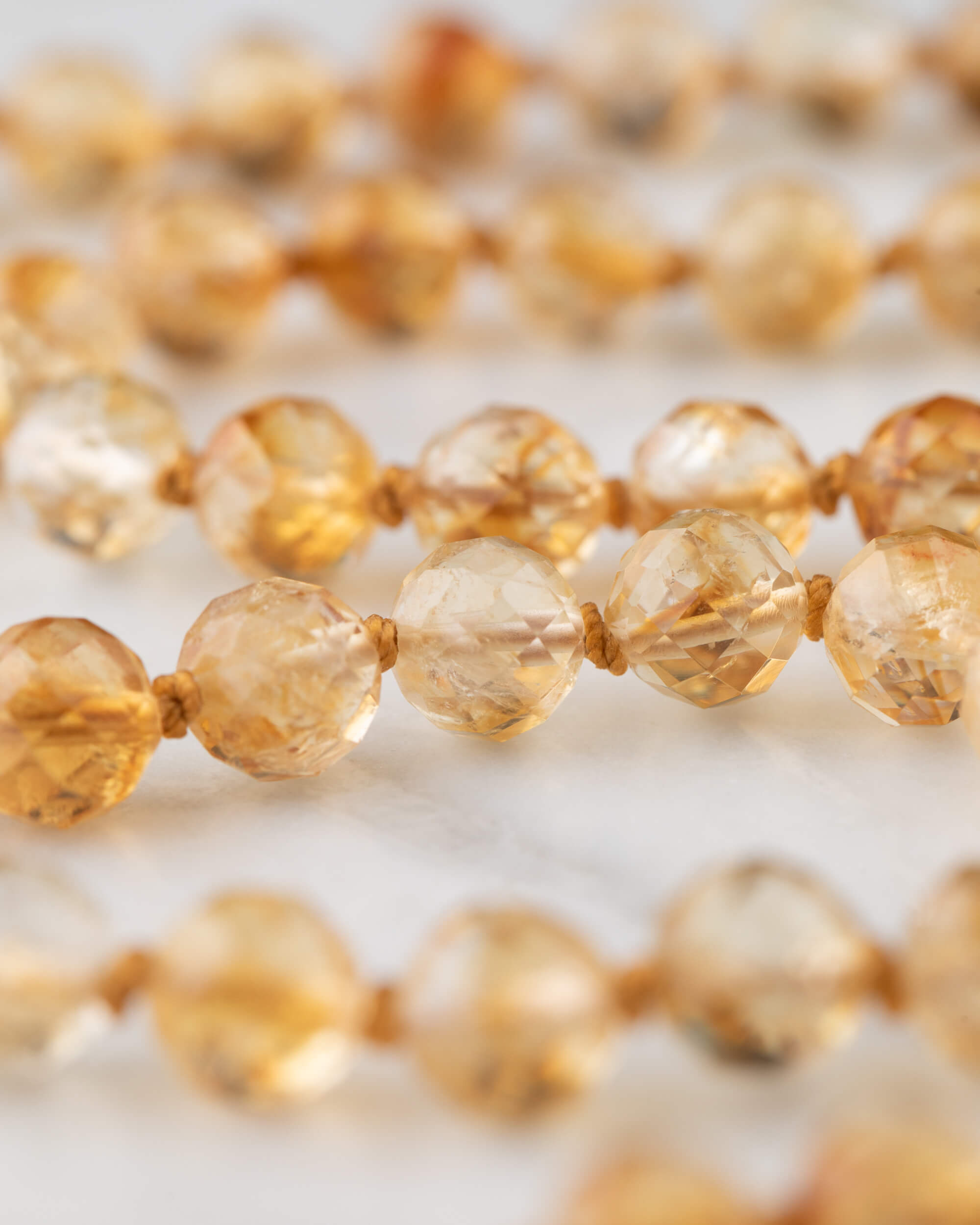 Japa Mala de Citrino (8 mm)