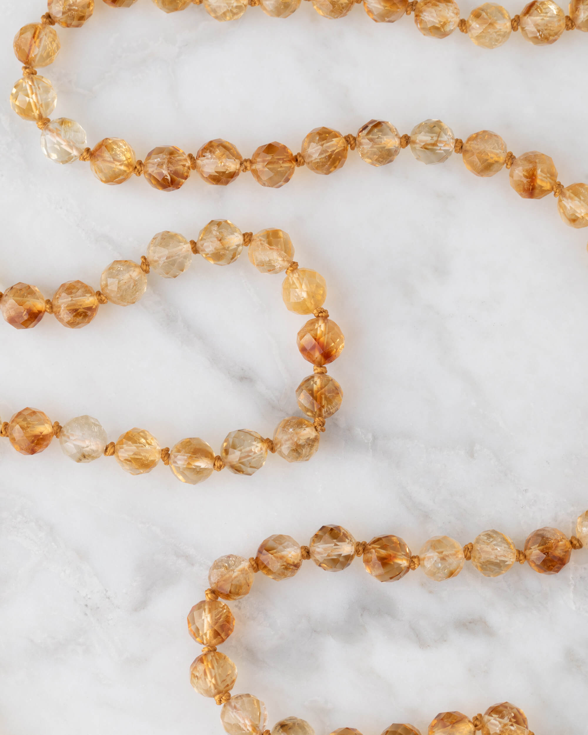 Japa Mala de Citrino (8 mm)