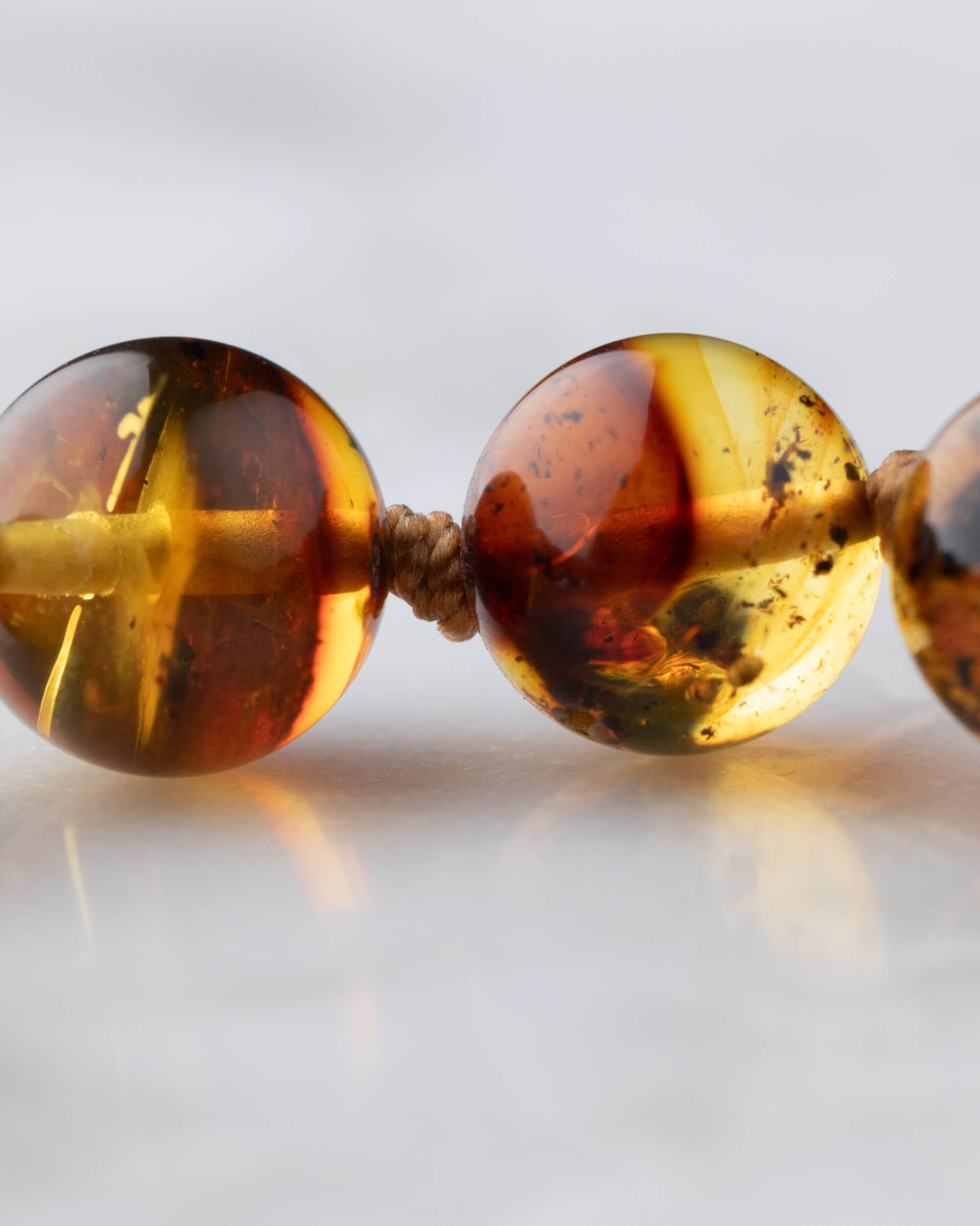 Japa Mala de Ámbar (8 mm)