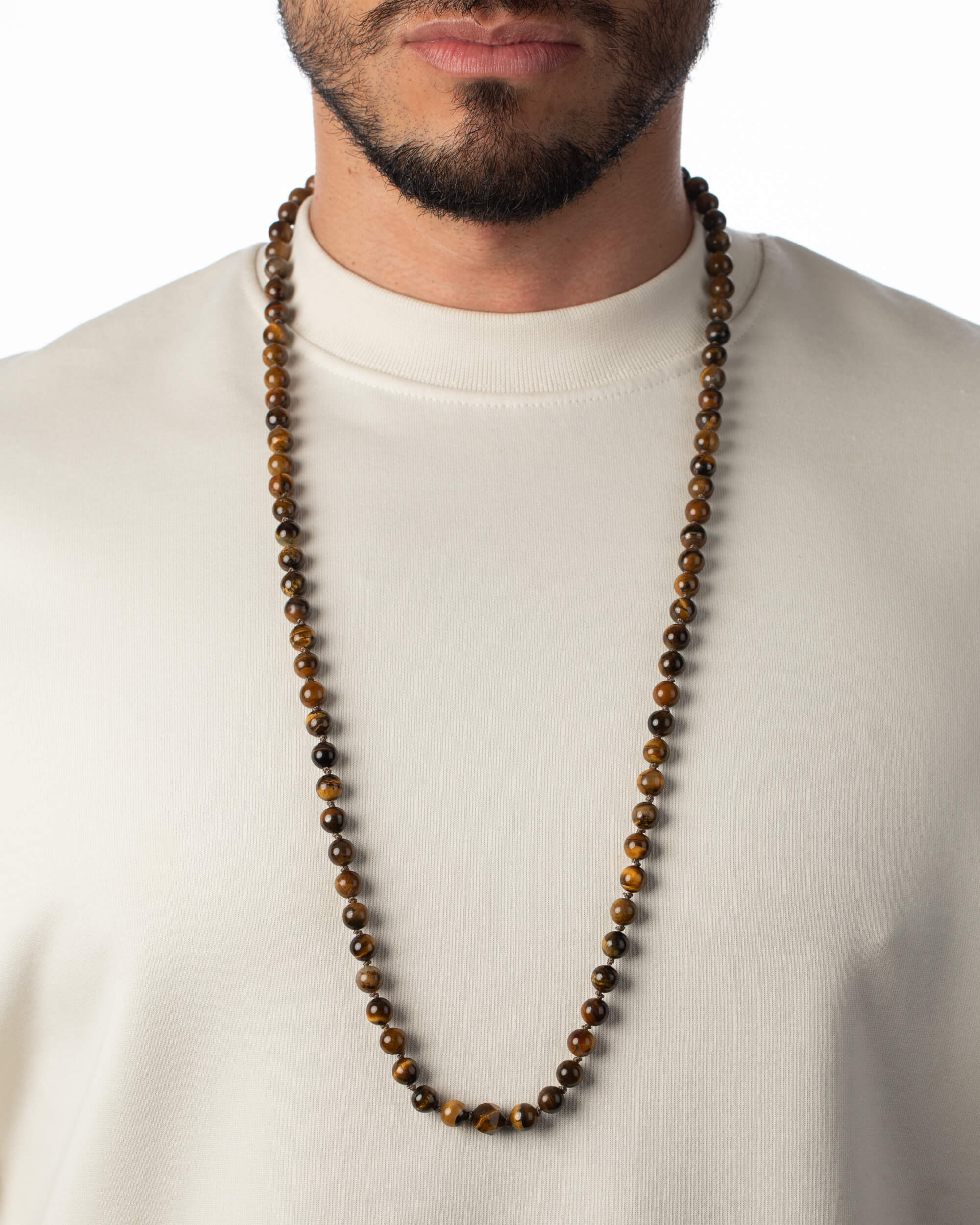 Codificador Doble Ojo de Tigre 90 Cuentas - Protección y Claridad (Agesta)