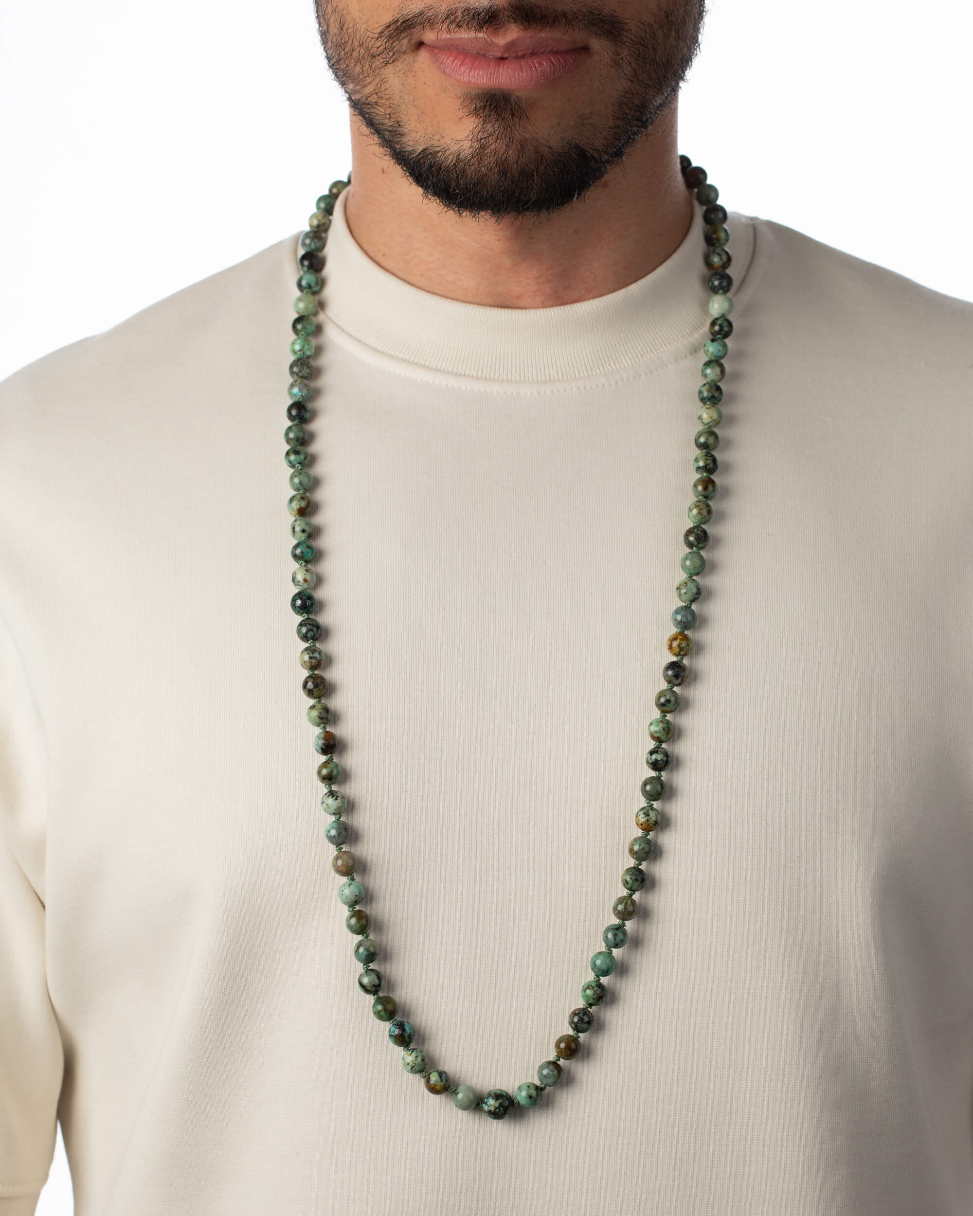 Codificador Doble Turquesa Africana 90 Cuentas - Voz Serena y Evolución (Agesta)