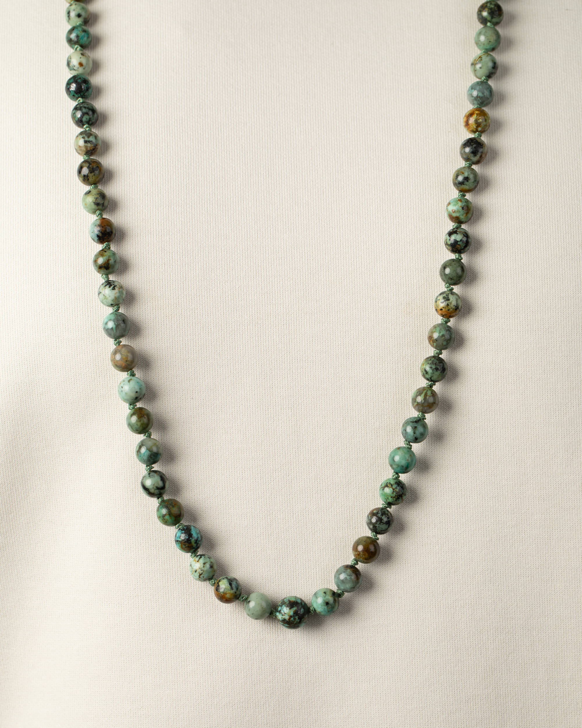 Codificador Doble Turquesa Africana 90 Cuentas - Voz Serena y Evolución (Agesta)