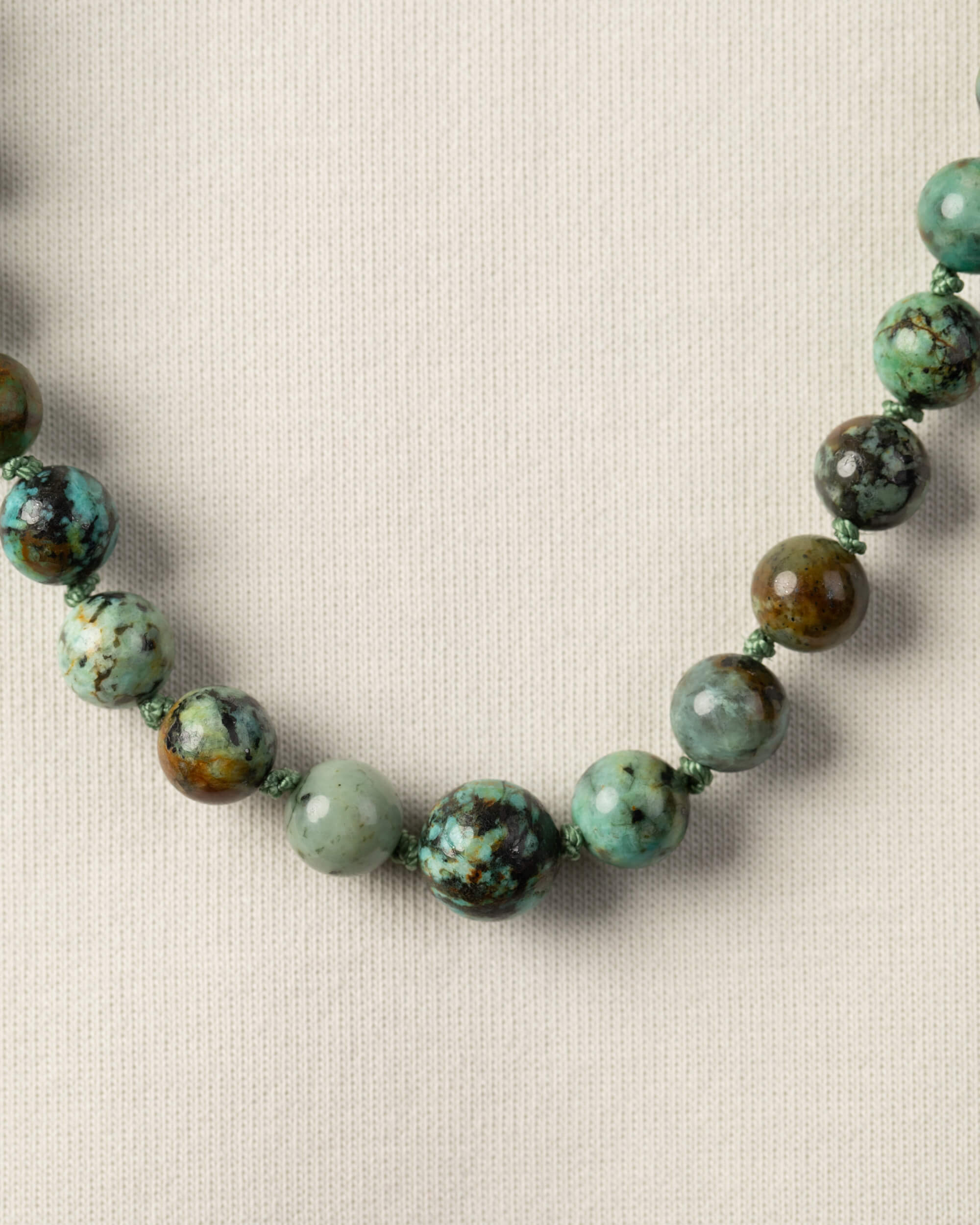 Codificador Doble Turquesa Africana 90 Cuentas - Voz Serena y Evolución (Agesta)