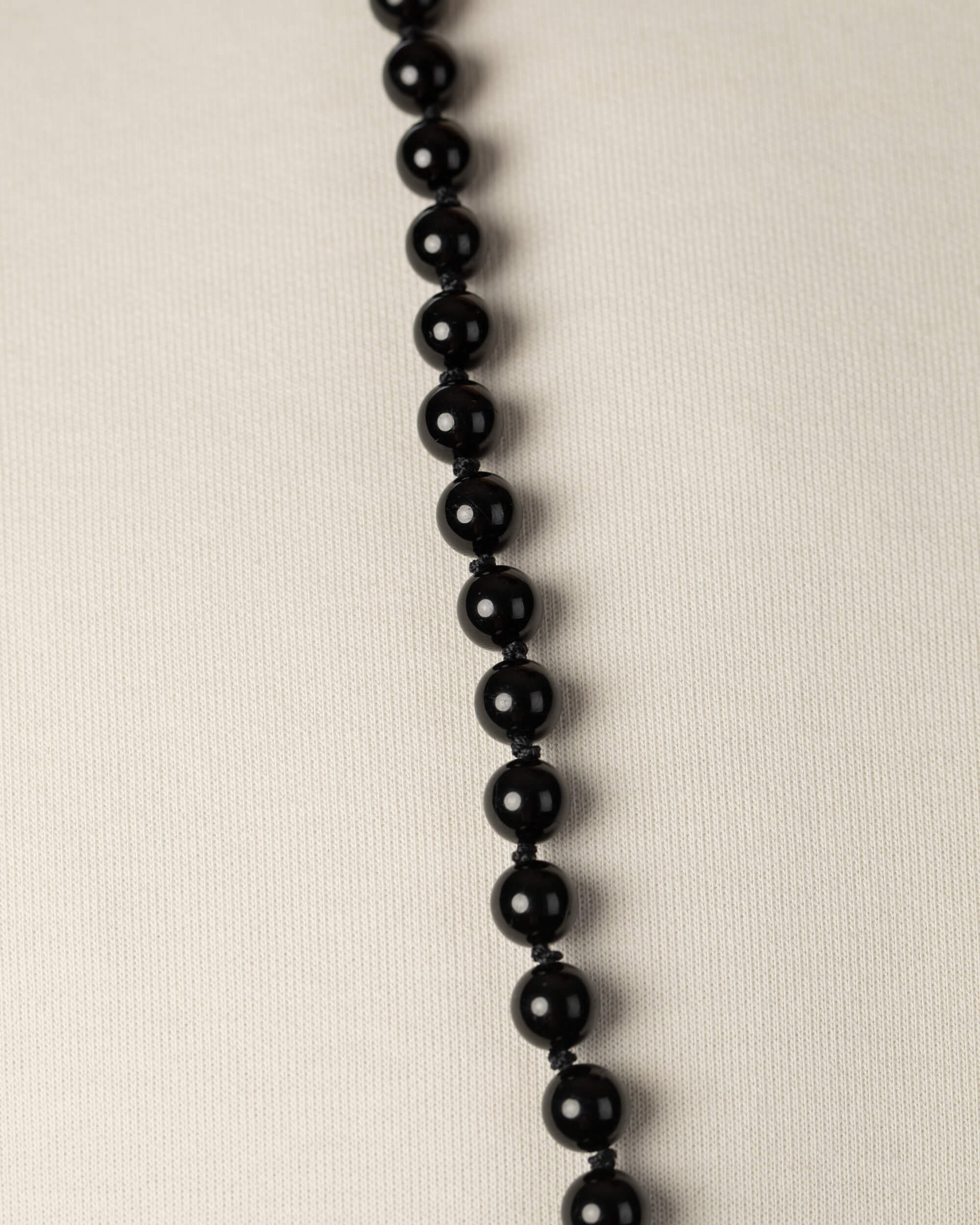 Codificador Doble Turmalina Negra 90 Cuentas - Protección y Raíz (Agesta)