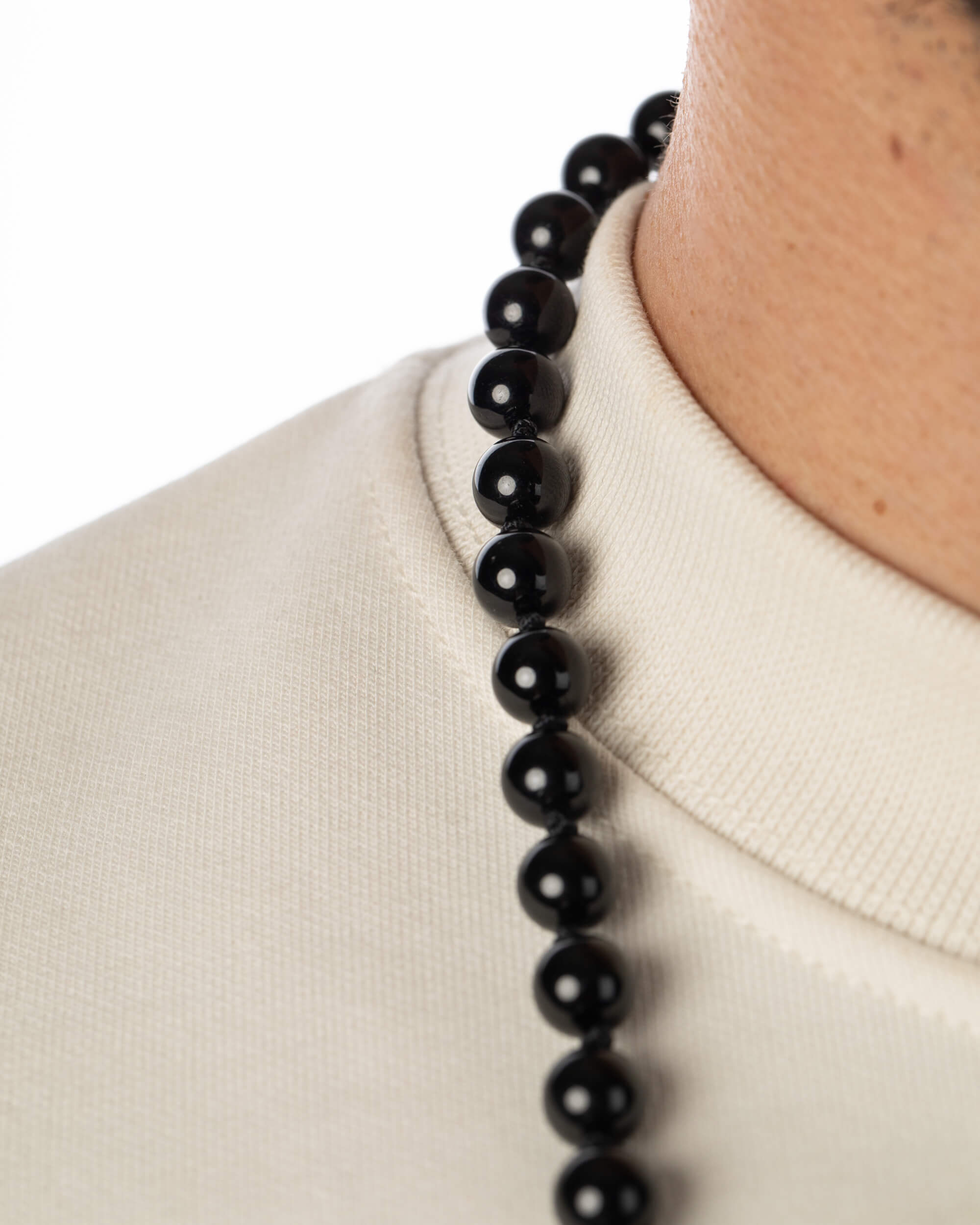 Codificador Doble Turmalina Negra 90 Cuentas - Protección y Raíz (Agesta)