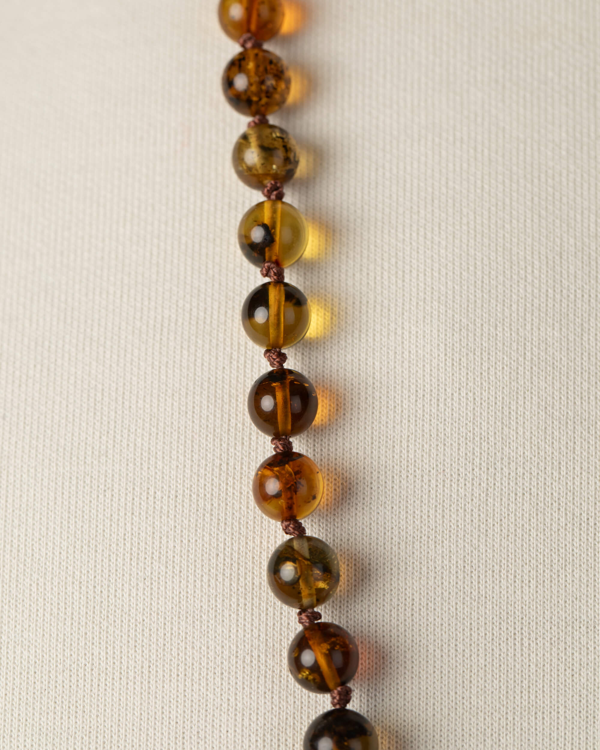 Codificador Doble Ámbar y Granate Estrella 90 Cuentas - Fuerza Suave (Agesta)