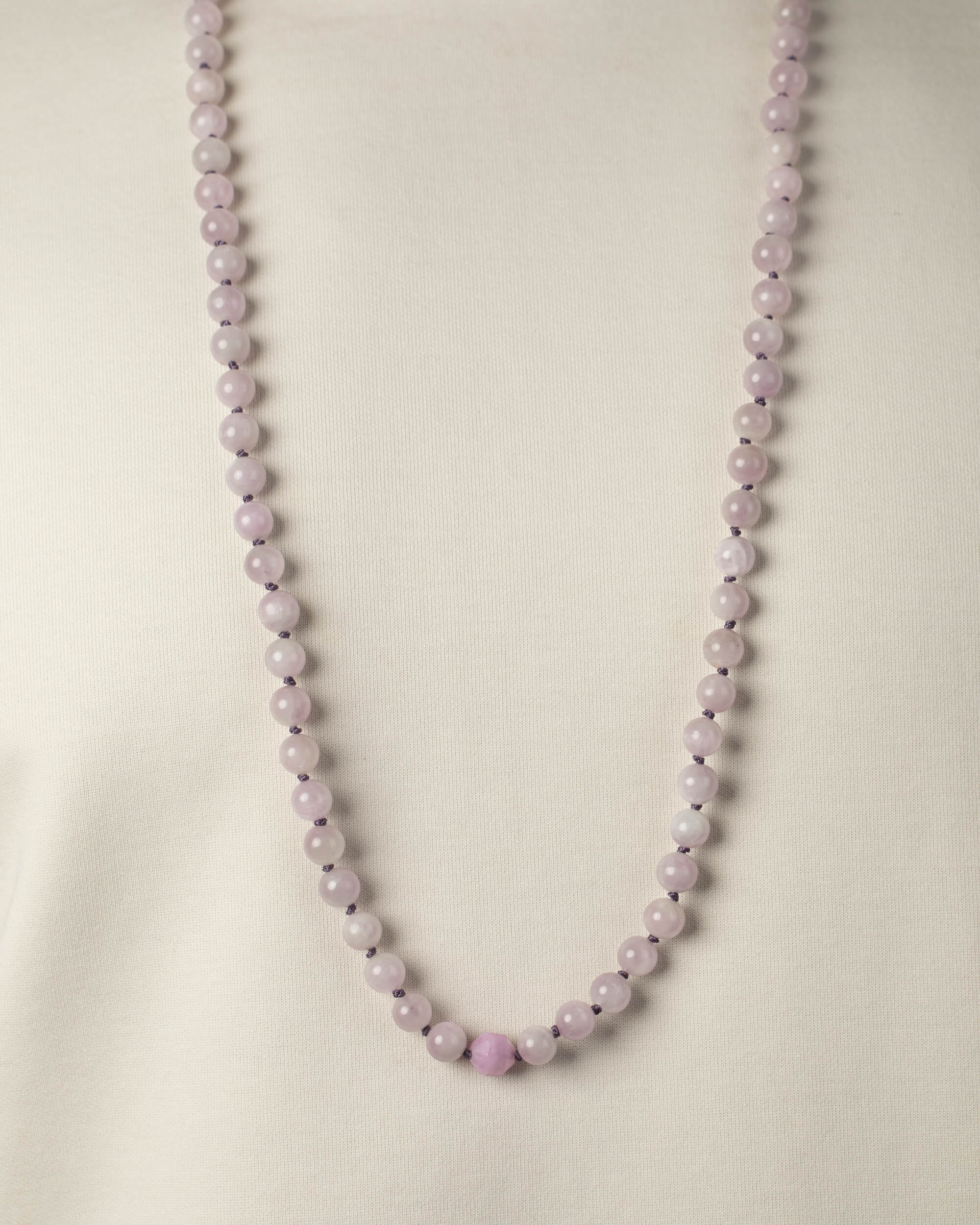 Codificador Doble Kunzita 90 Cuentas - Amor Incondicional y Ternura (Agesta)