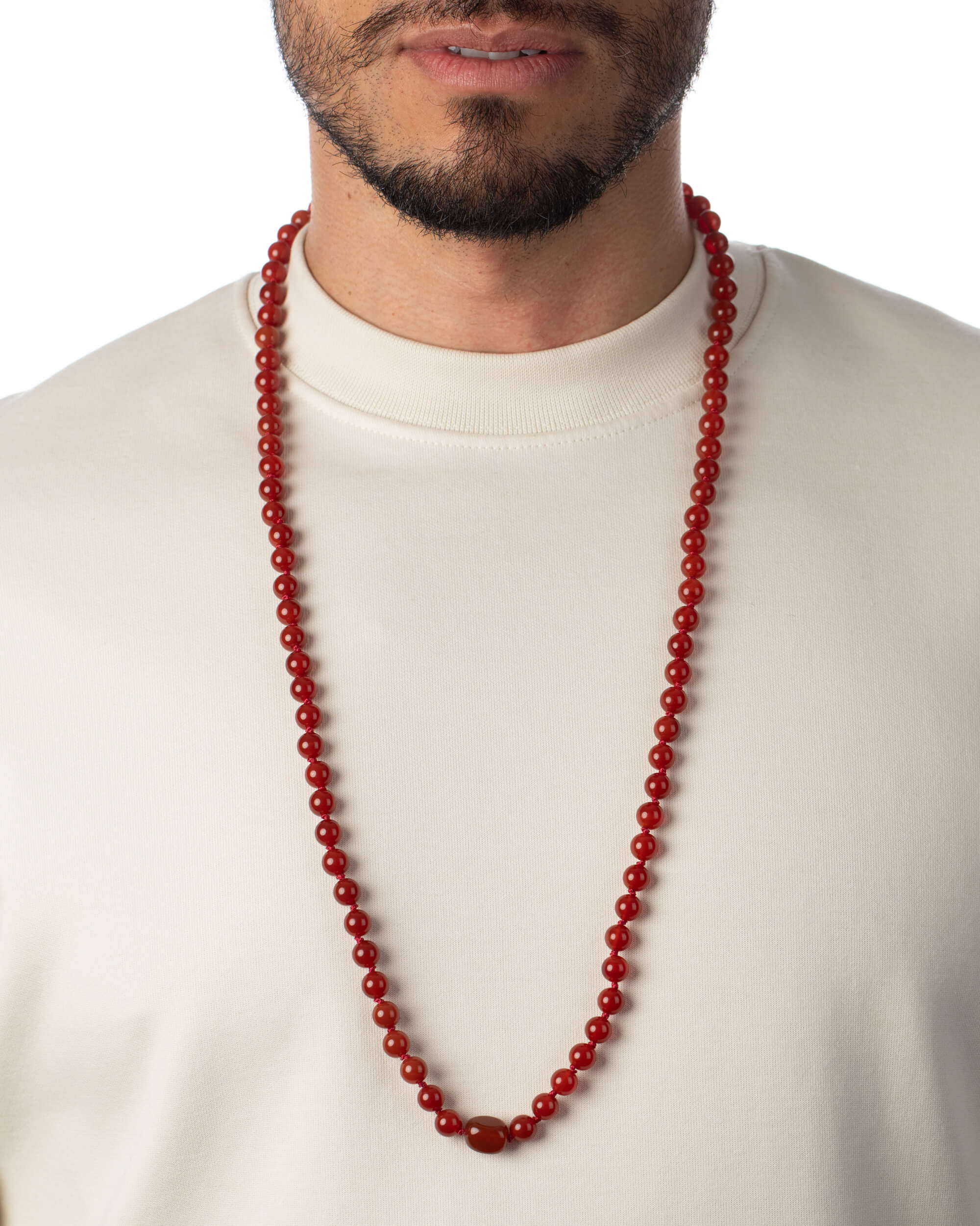 Codificador Doble Cornalina 90 Cuentas - Deseo y Vitalidad (Agesta)