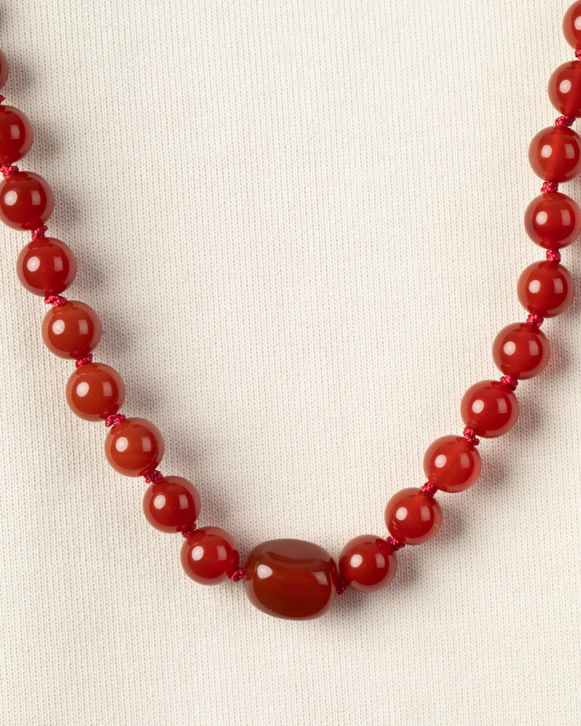 Codificador Doble Cornalina 90 Cuentas - Deseo y Vitalidad (Agesta)