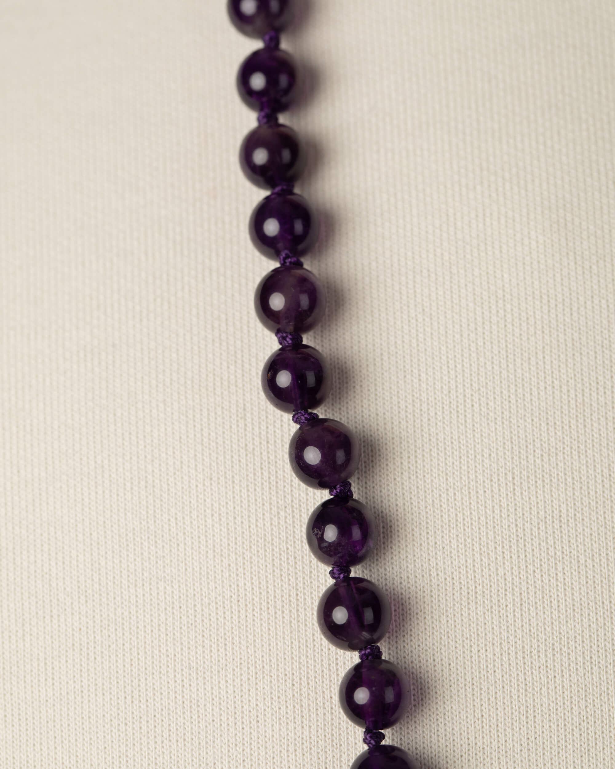 Codificador Doble Amatista 90 Cuentas - Visión Sutil e Intuición (Agesta)