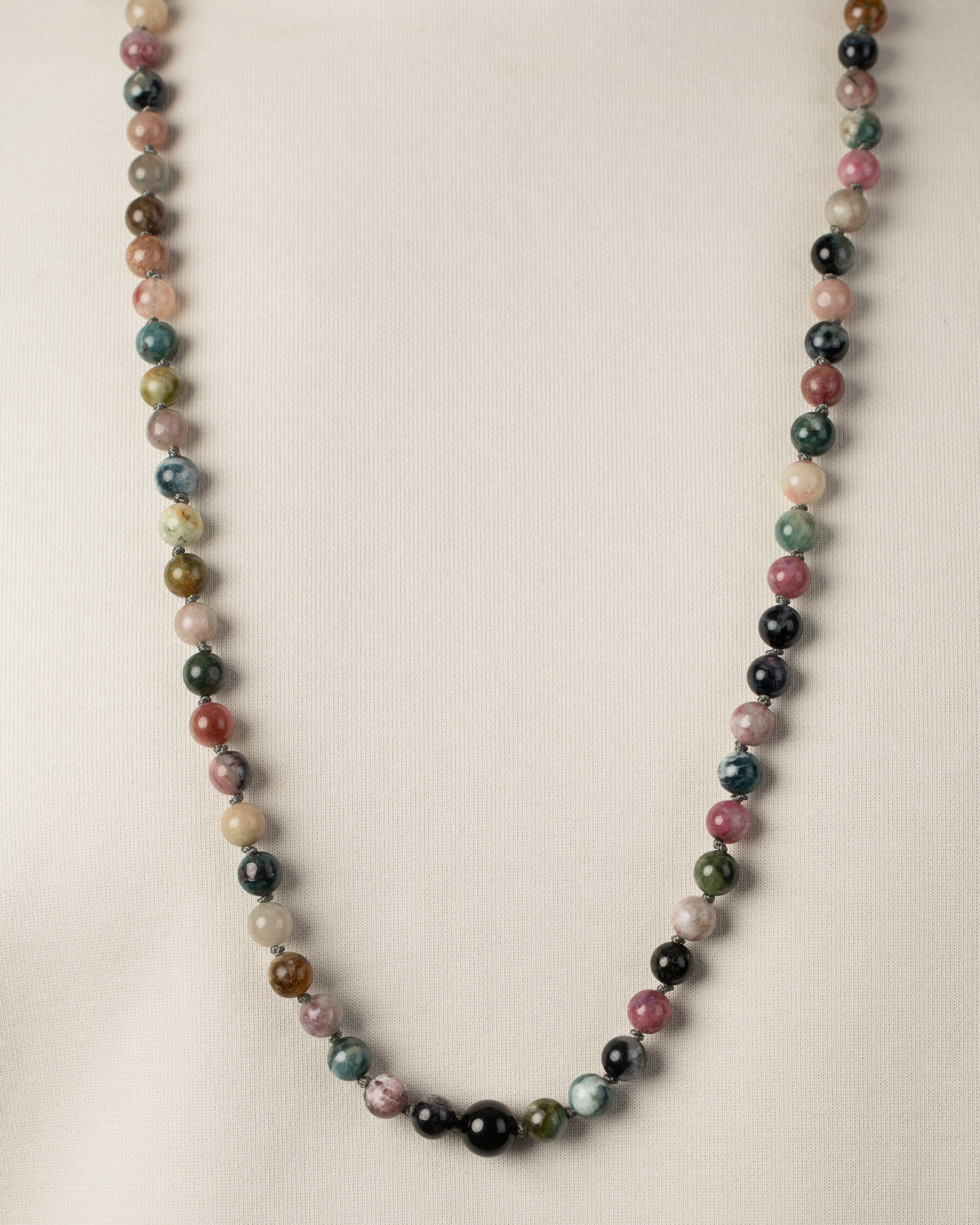 Codificador Doble de Turmalina Multicolor (8 mm)