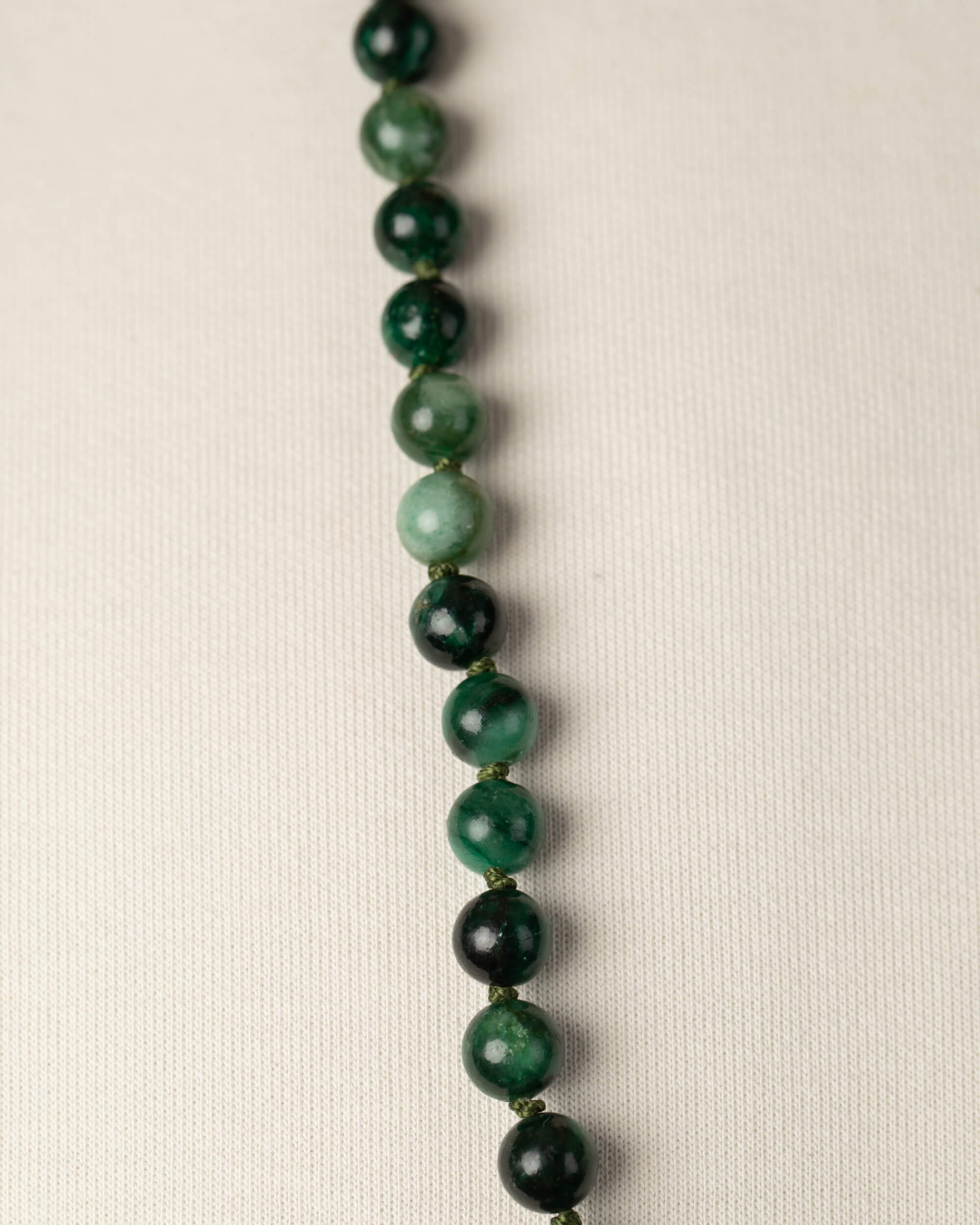 Codificador Doble Esmeralda en Matriz 90 Cuentas - Corazón Noble (Agesta)