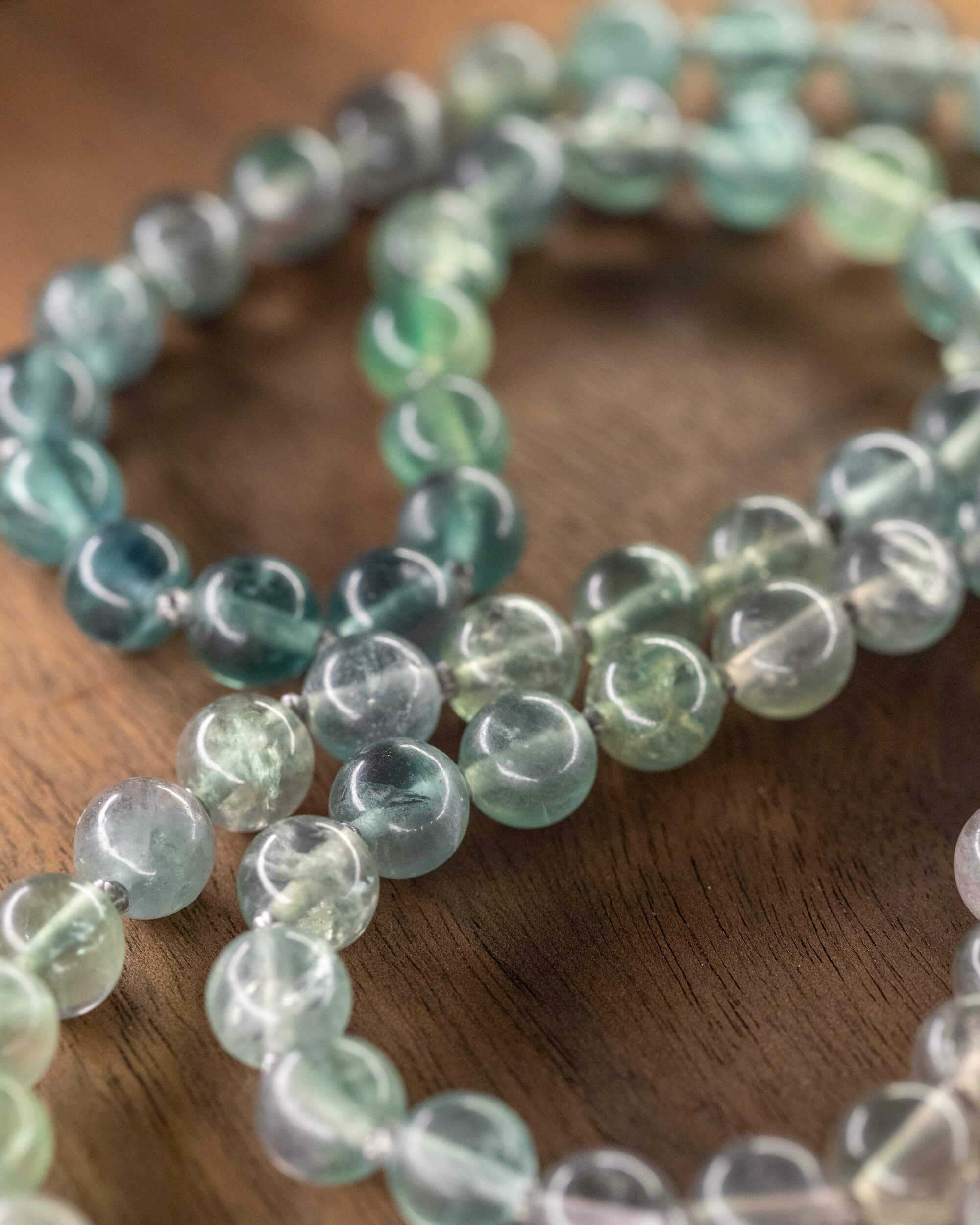 Japa Mala de Fluorita (8 mm)