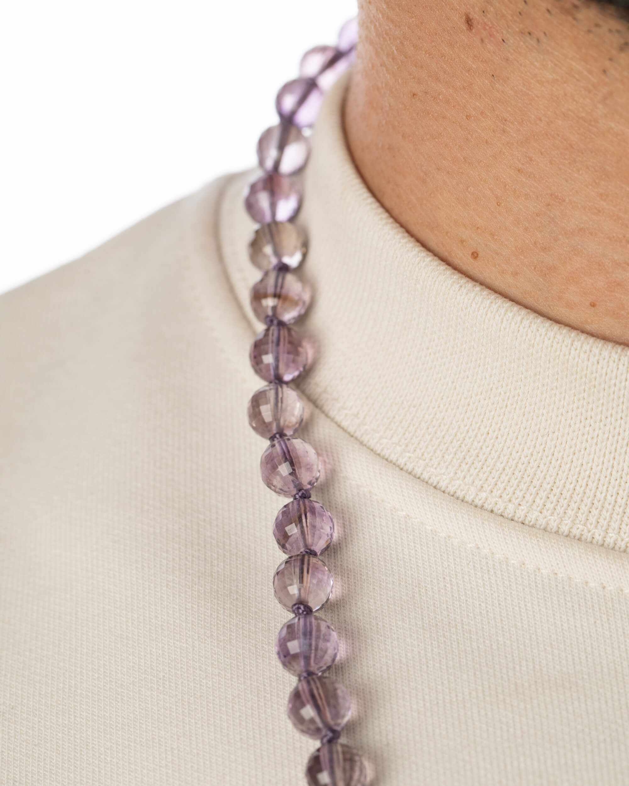 Codificador Doble Amatista y Citrino 90 Cuentas - Claridad y Voluntad (Agesta)