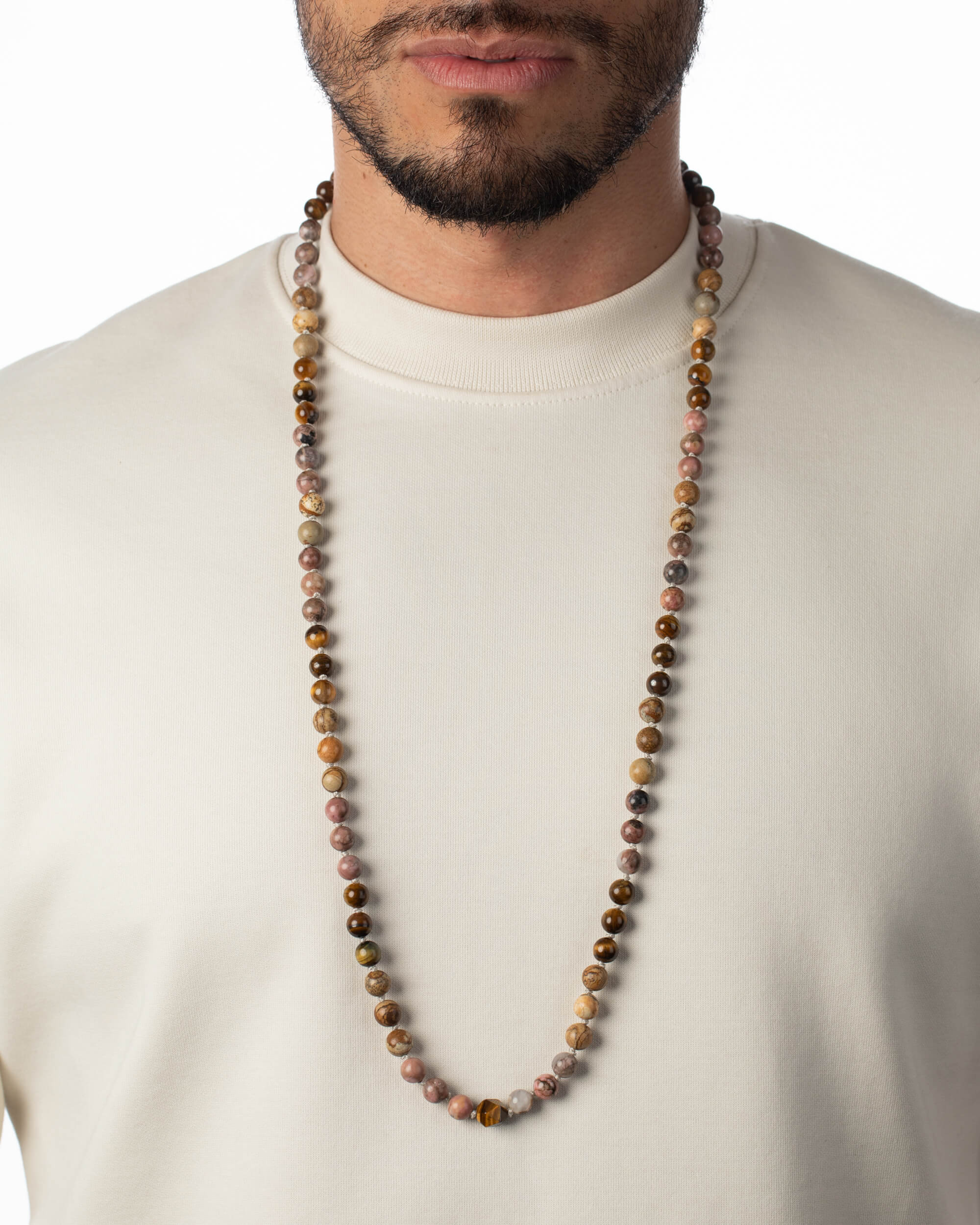 Codificador Doble Gaia 90 Cuentas - Sanación y Tierra Fértil (Agesta)