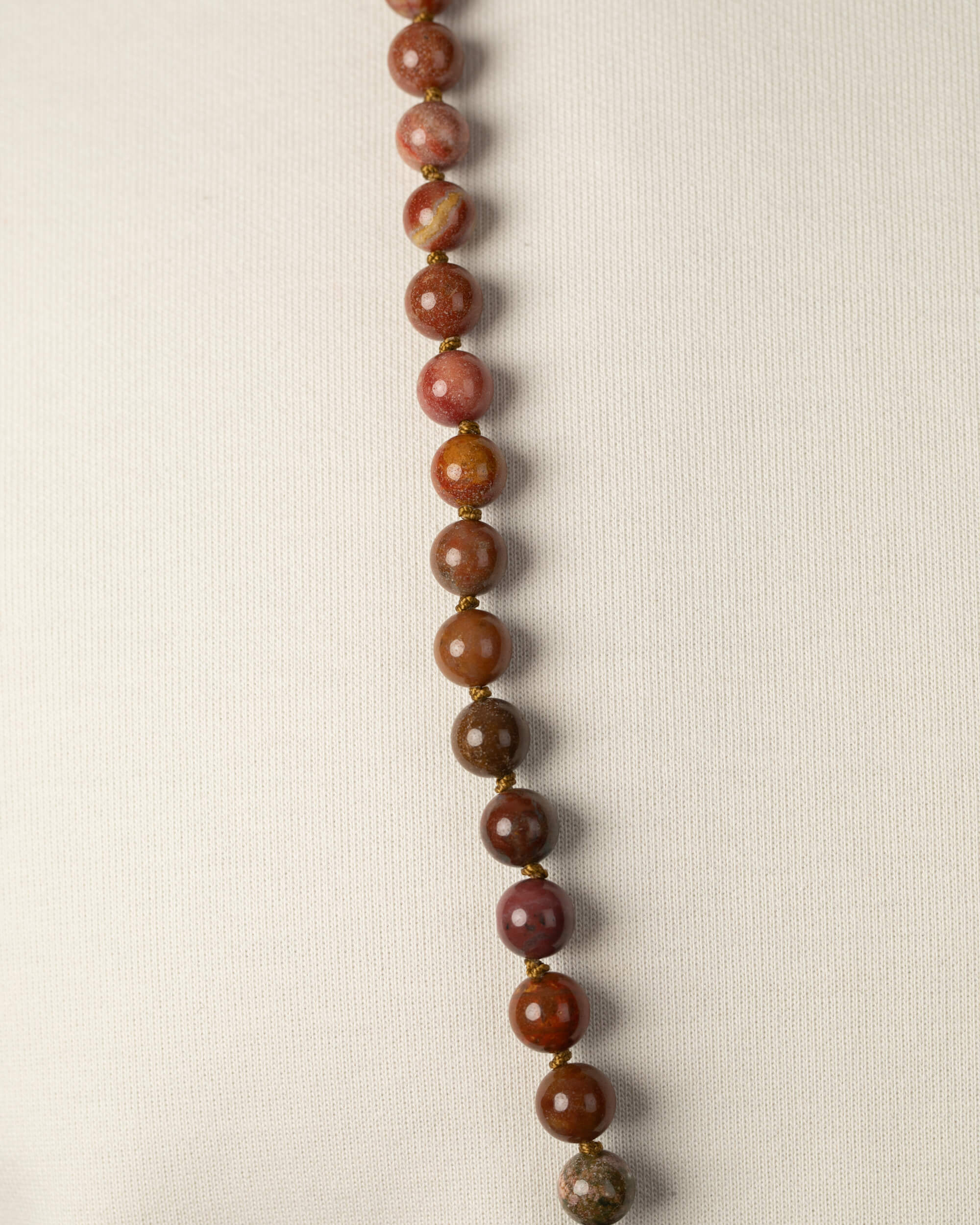 Codificador Doble Jaspe Oceánico 90 Cuentas - Calma y Ritmo Natural (Agesta)