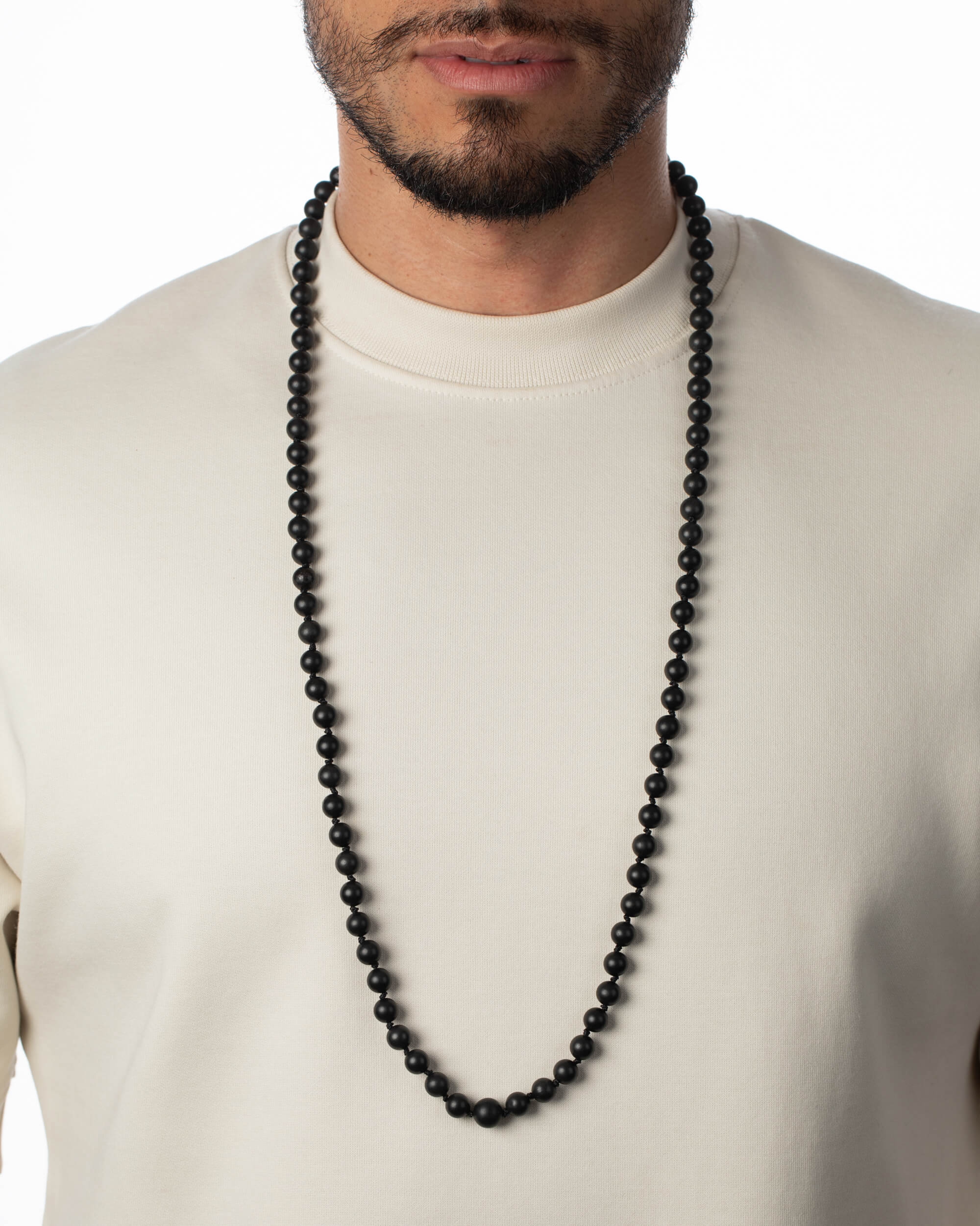 Codificador Doble Shungita 90 Cuentas - Protección y Núcleo (Agesta)