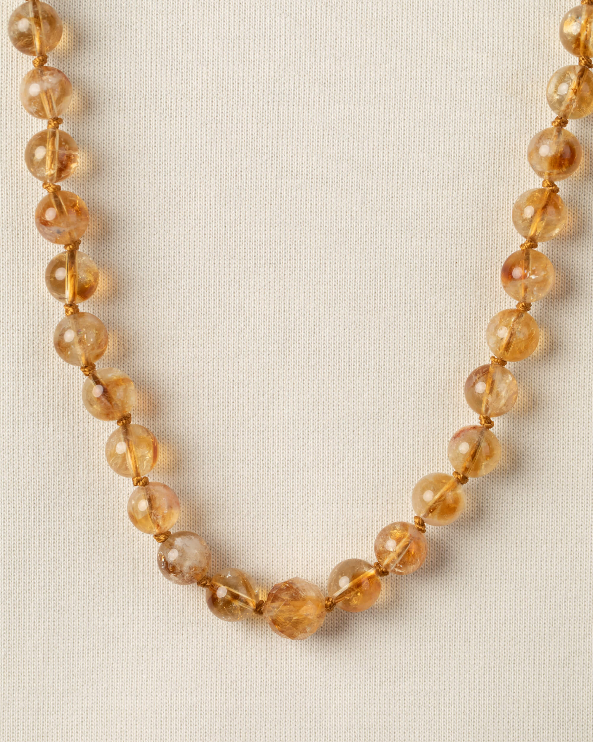 Codificador Doble Citrino 90 Cuentas - Voluntad y Luz (Agesta)