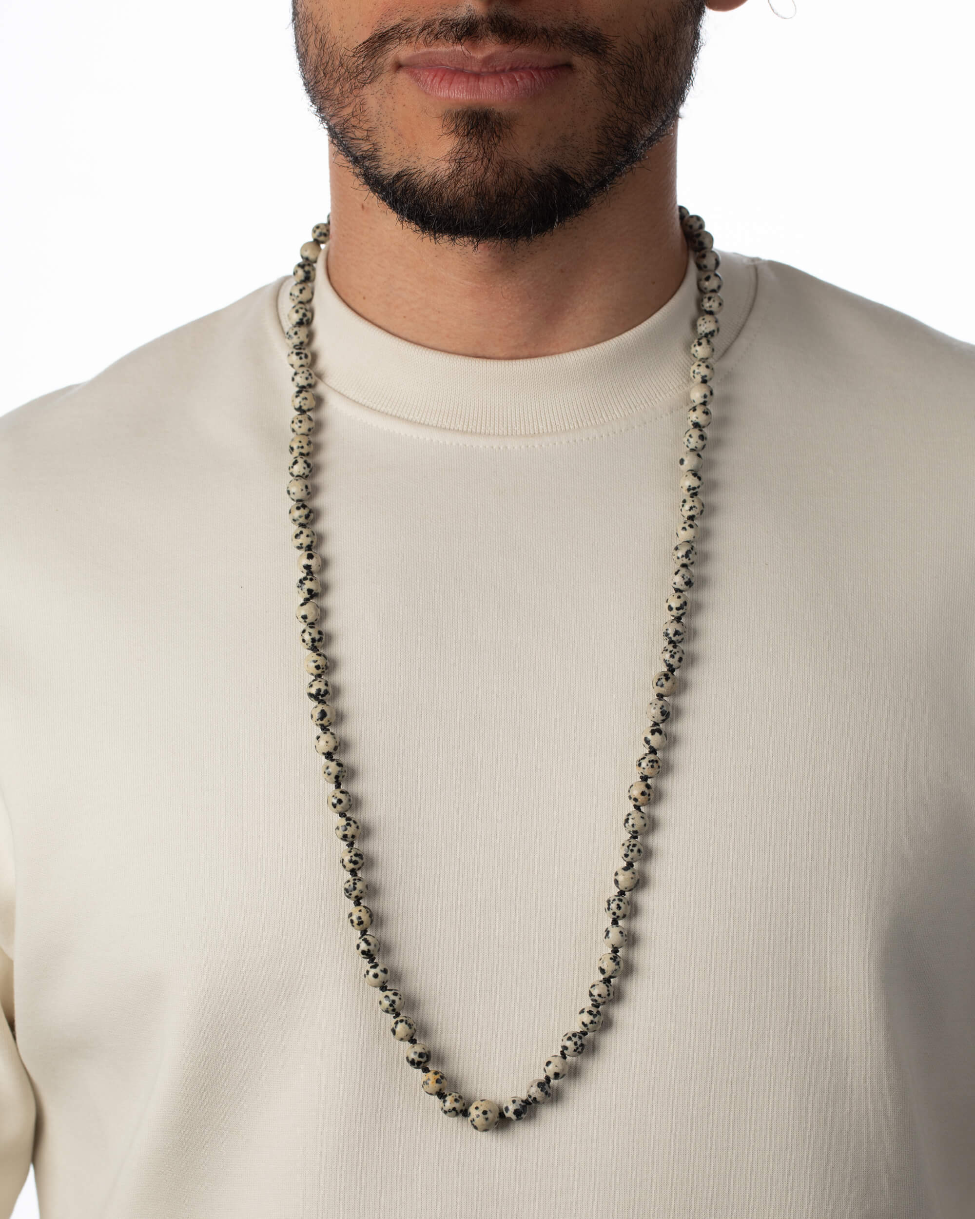 Codificador Doble Jaspe Dálmata 90 Cuentas - Juego y Ligereza (Agesta)