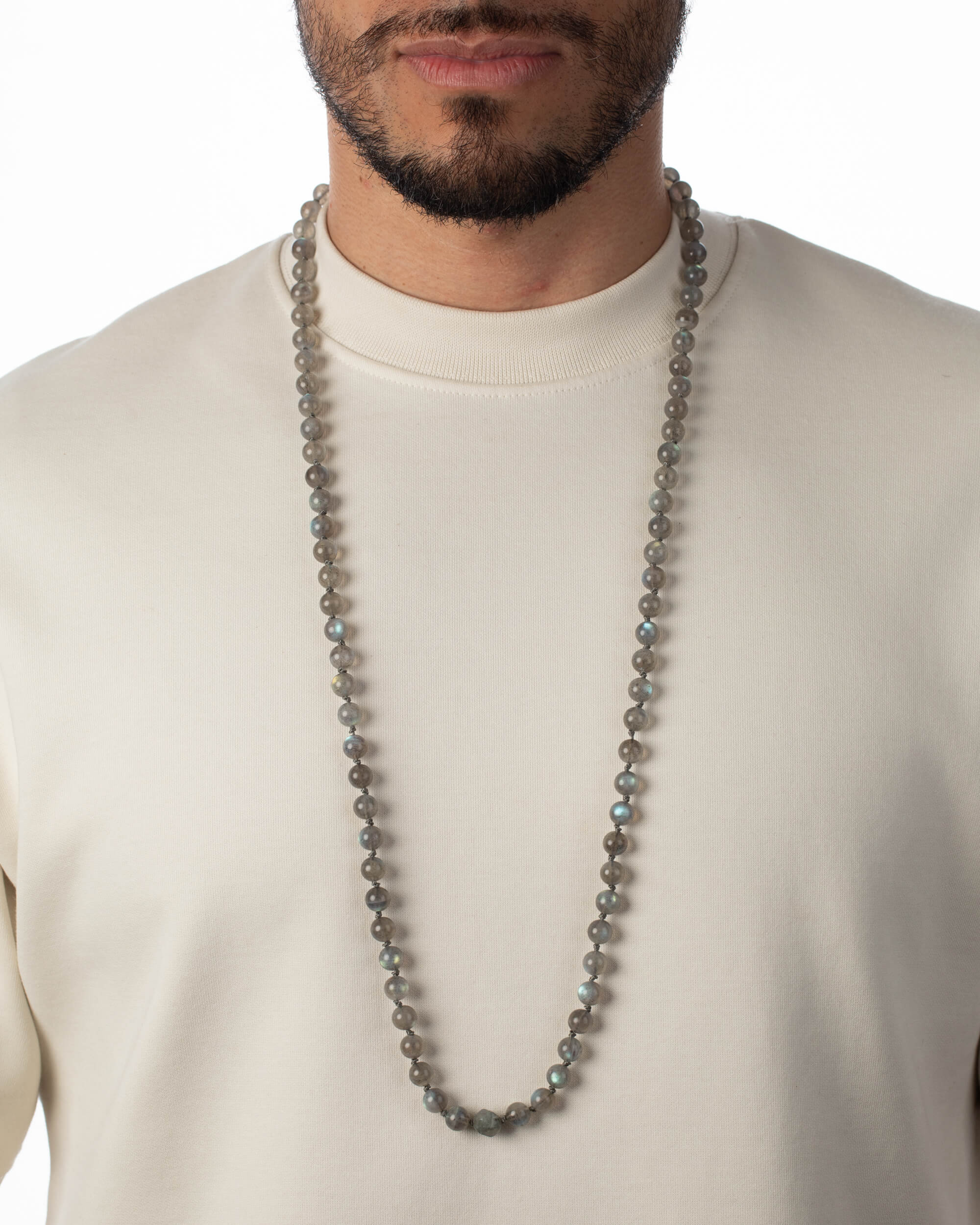 Codificador Doble Labradorita 90 Cuentas - Intuición Simbólica y Magia (Agesta)