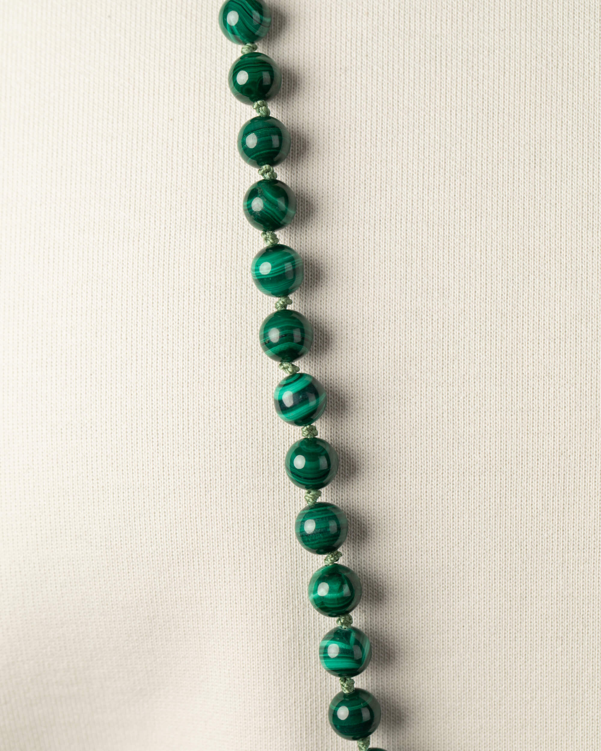 Codificador Doble Malaquita 90 Cuentas - Fuerza y Transformación (Agesta)