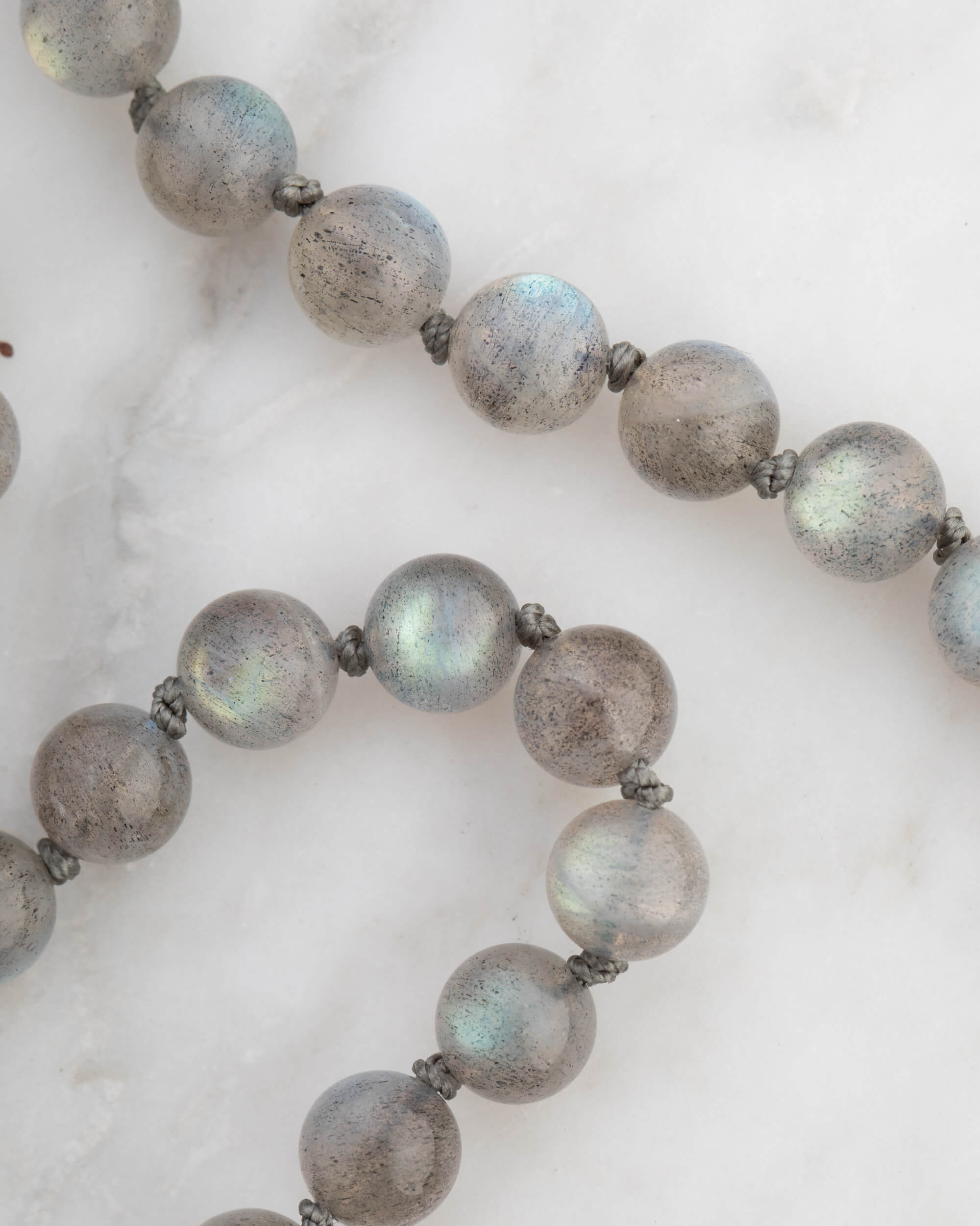 Codificador Doble Labradorita 90 Cuentas - Intuición Simbólica y Magia (Agesta)