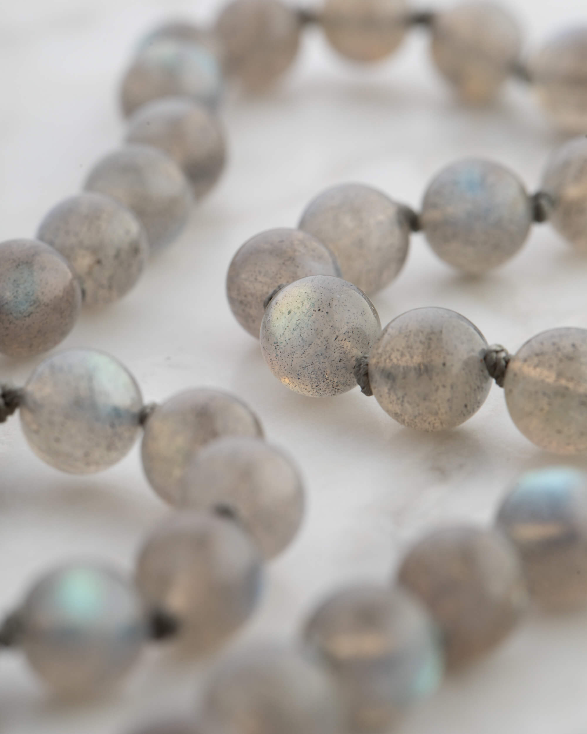 Codificador Doble Labradorita 90 Cuentas - Intuición Simbólica y Magia (Agesta)