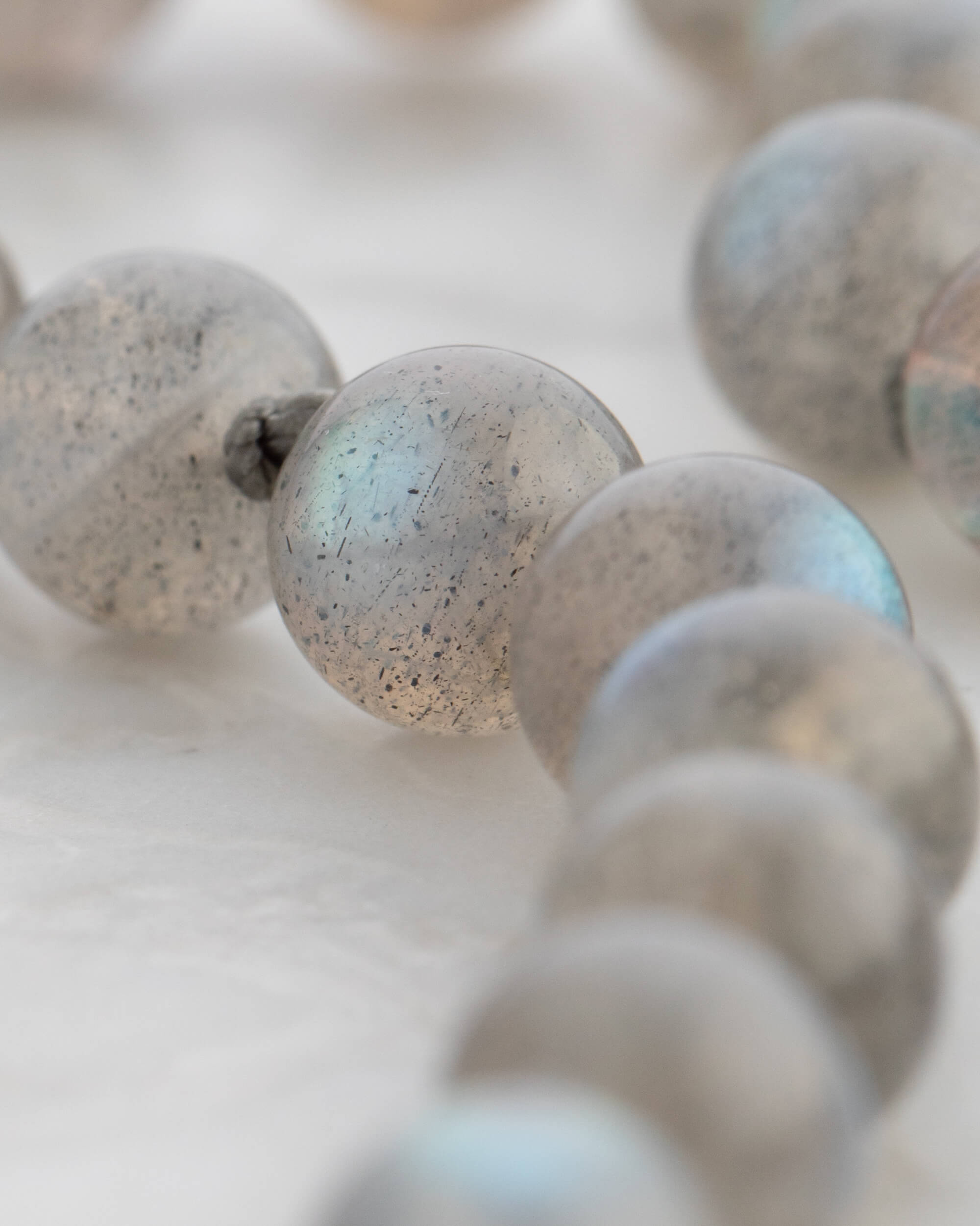 Codificador Doble Labradorita 90 Cuentas - Intuición Simbólica y Magia (Agesta)