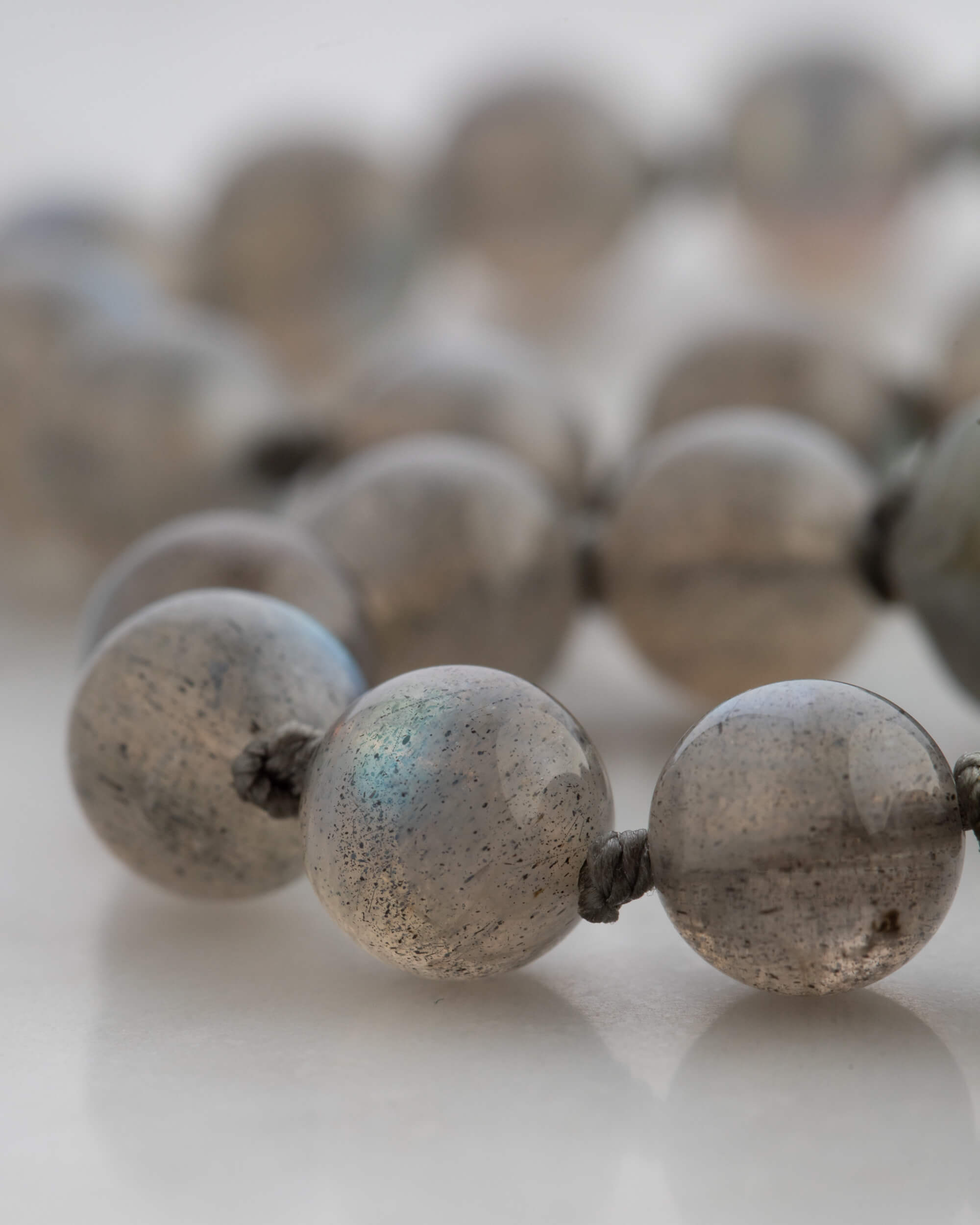 Codificador Doble Labradorita 90 Cuentas - Intuición Simbólica y Magia (Agesta)