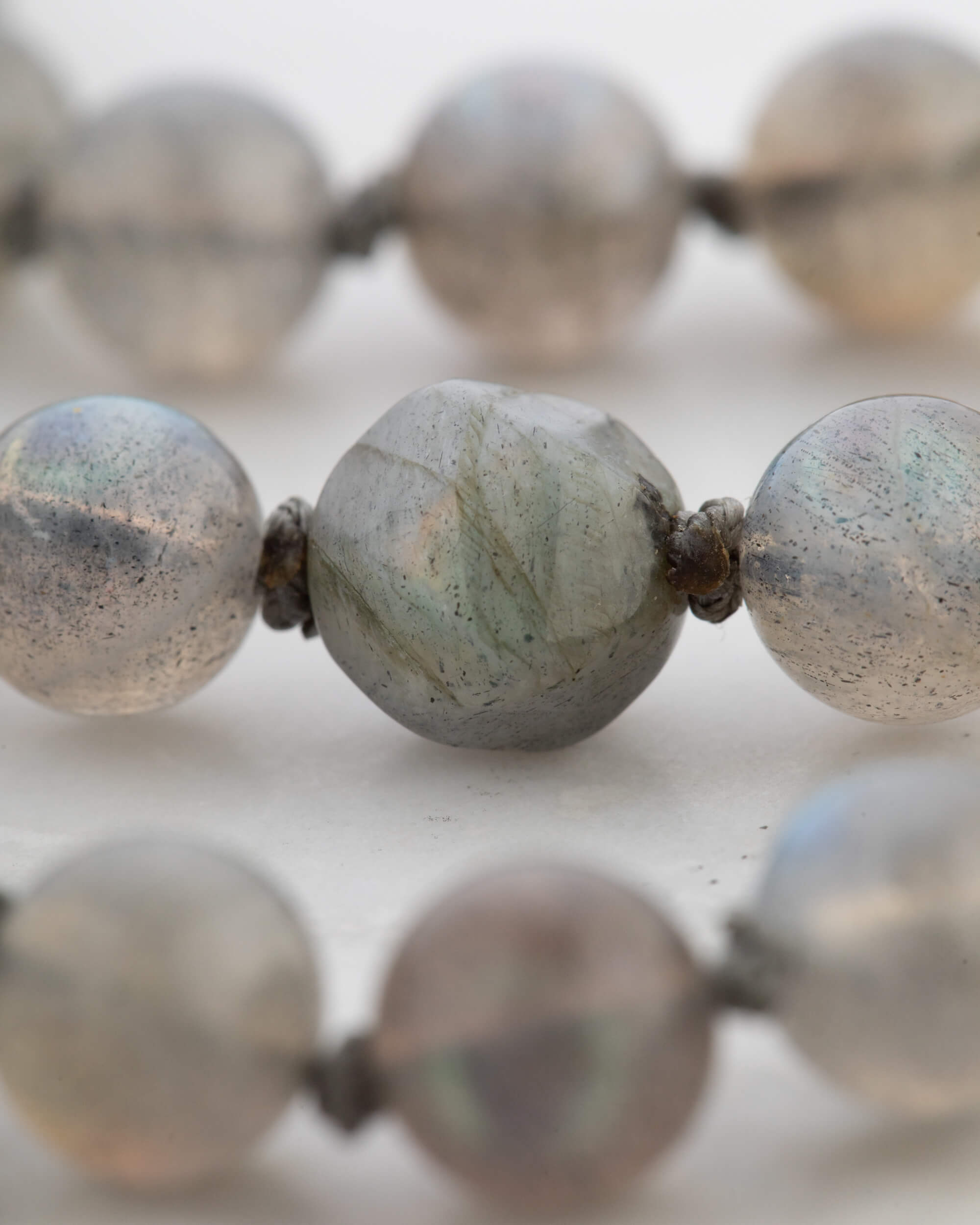 Codificador Doble Labradorita 90 Cuentas - Intuición Simbólica y Magia (Agesta)